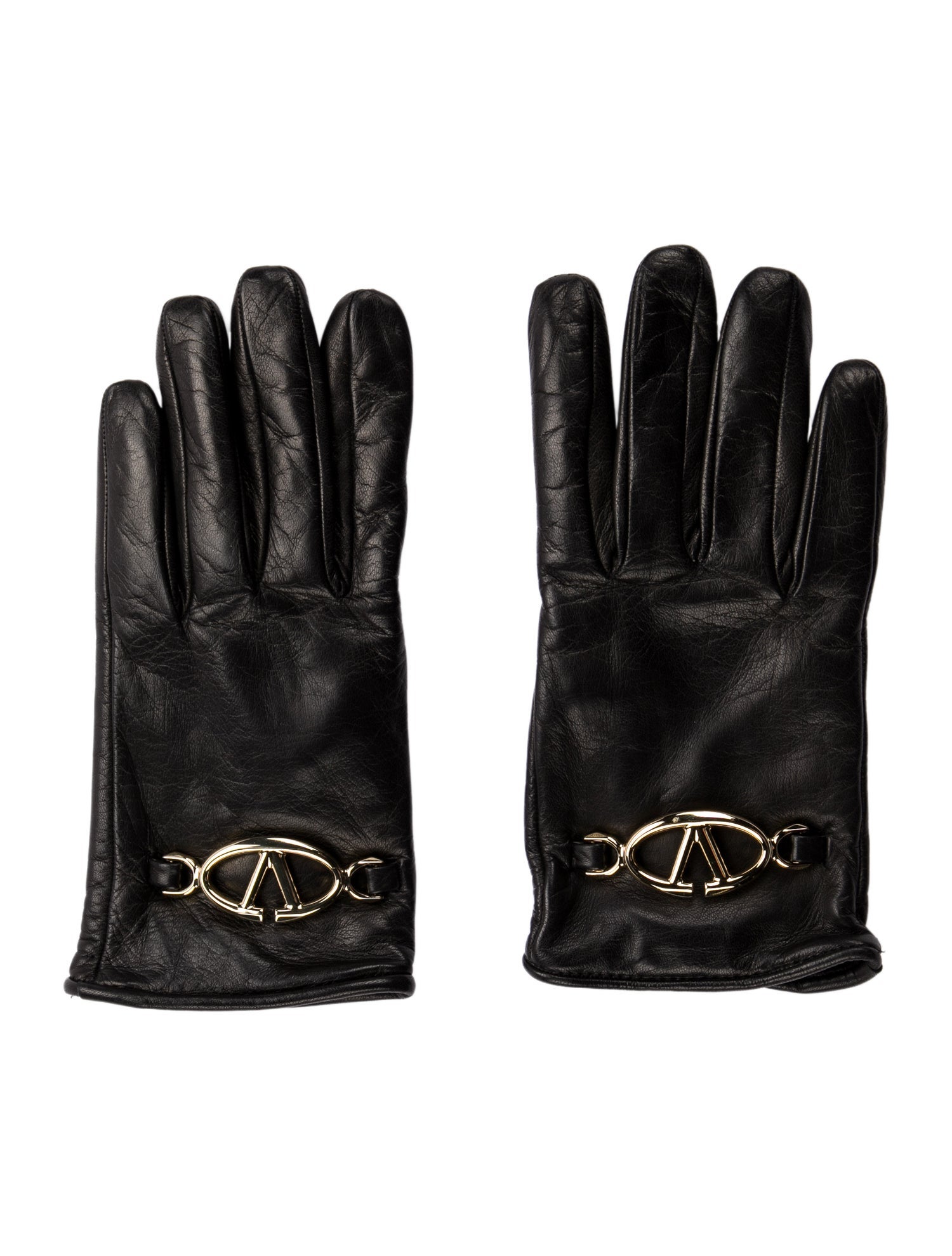 Valentino Leather Gloves