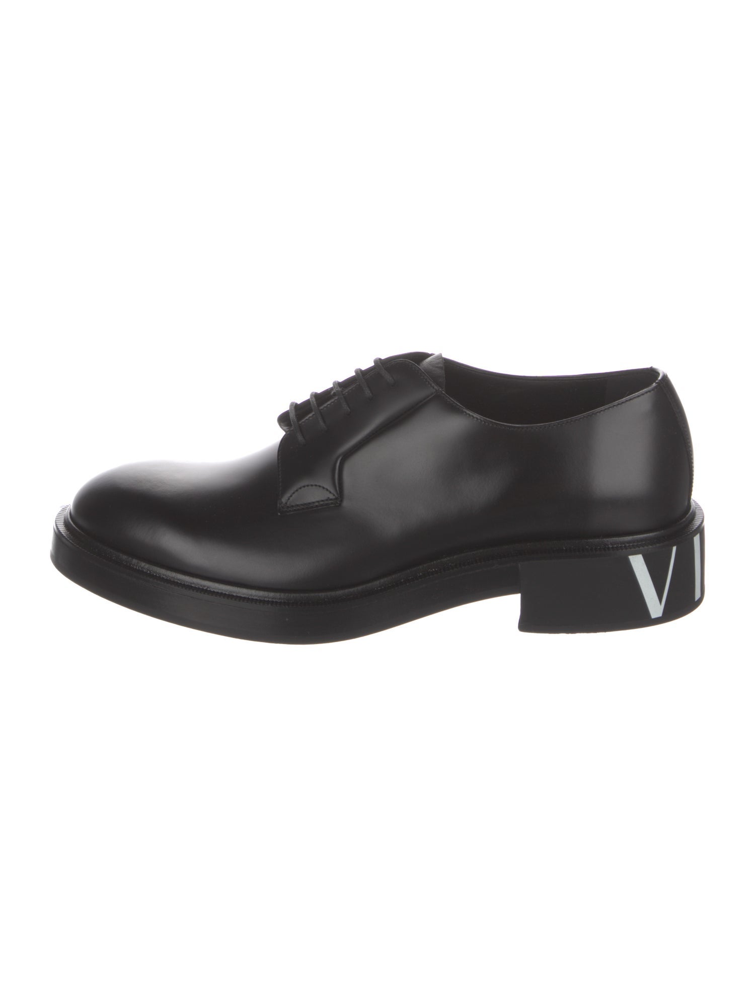 Valentino Leather Derby Shoes