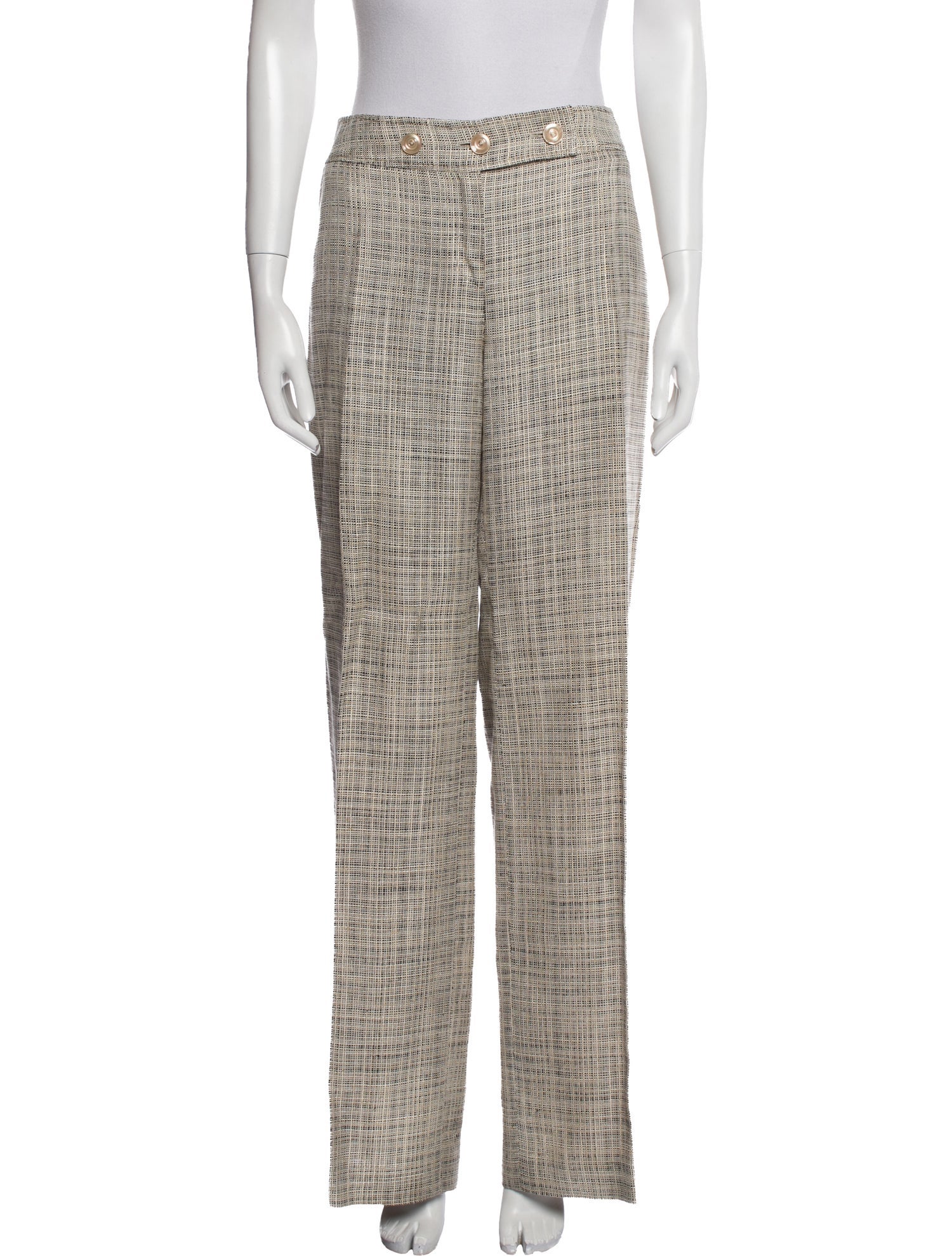 Valentino Silk Wide Leg Pants - 10 display picture 1