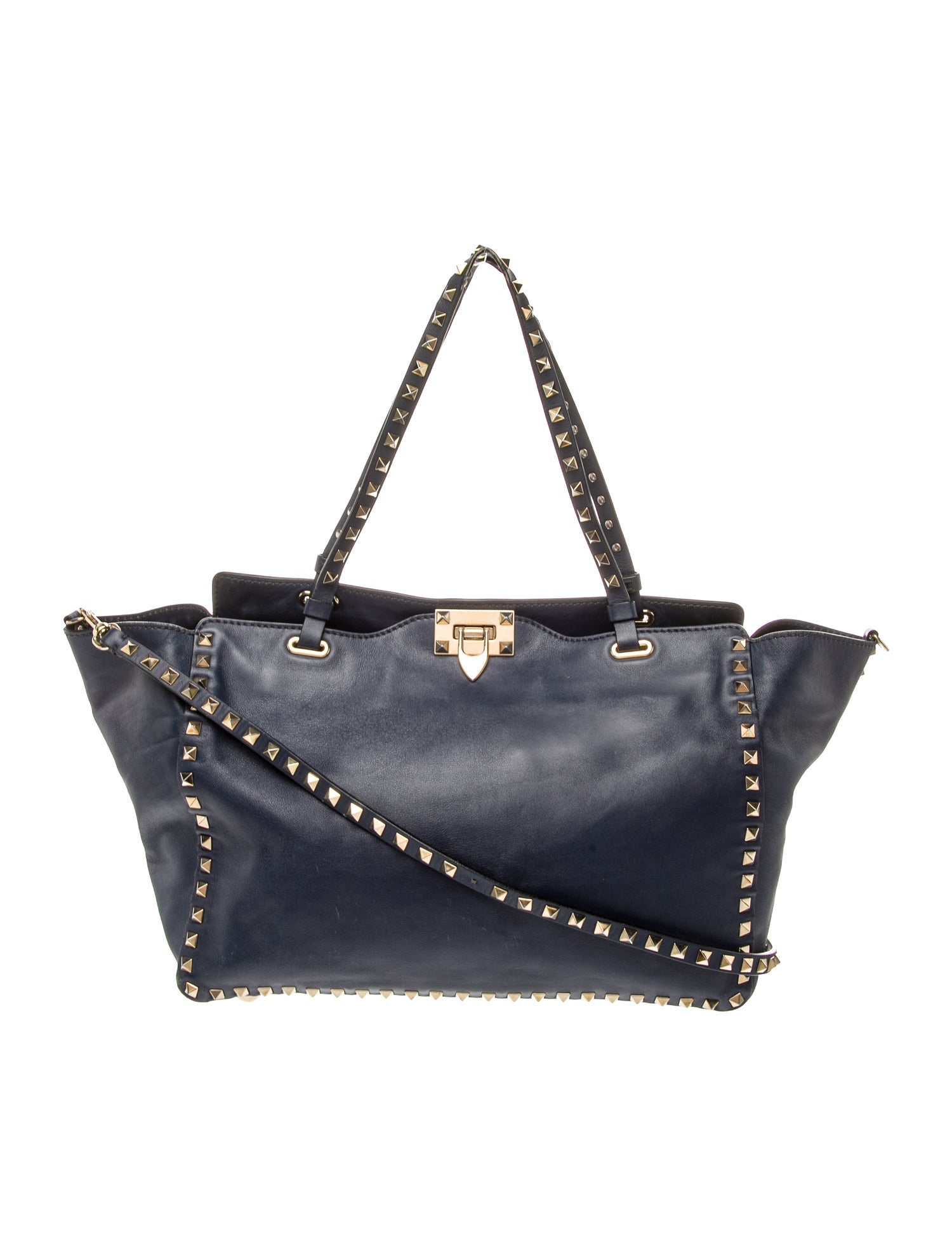 Valentino Rockstud Top Handle Bag
