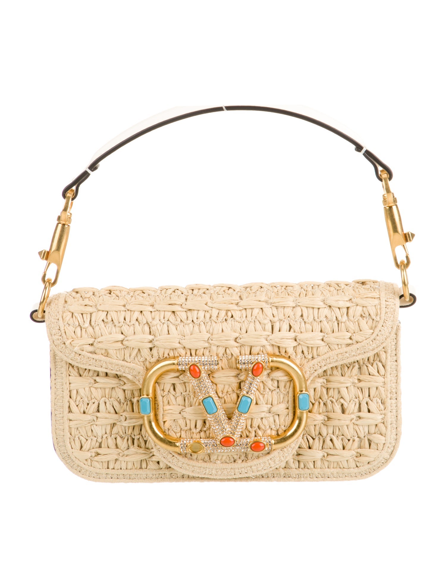 Valentino Leather Top Handle Bag w/ Tags