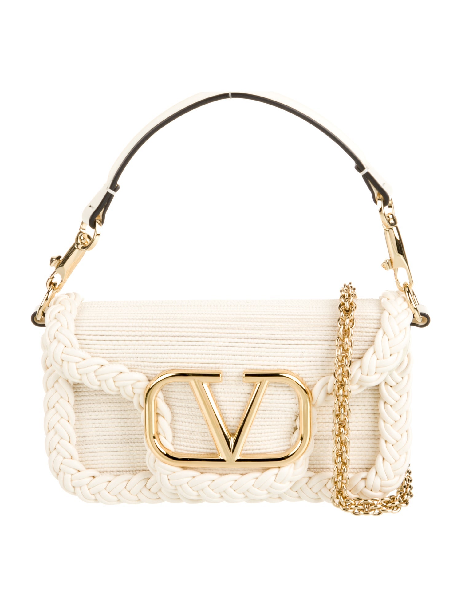 Valentino Leather Top Handle Bag w/ Tags