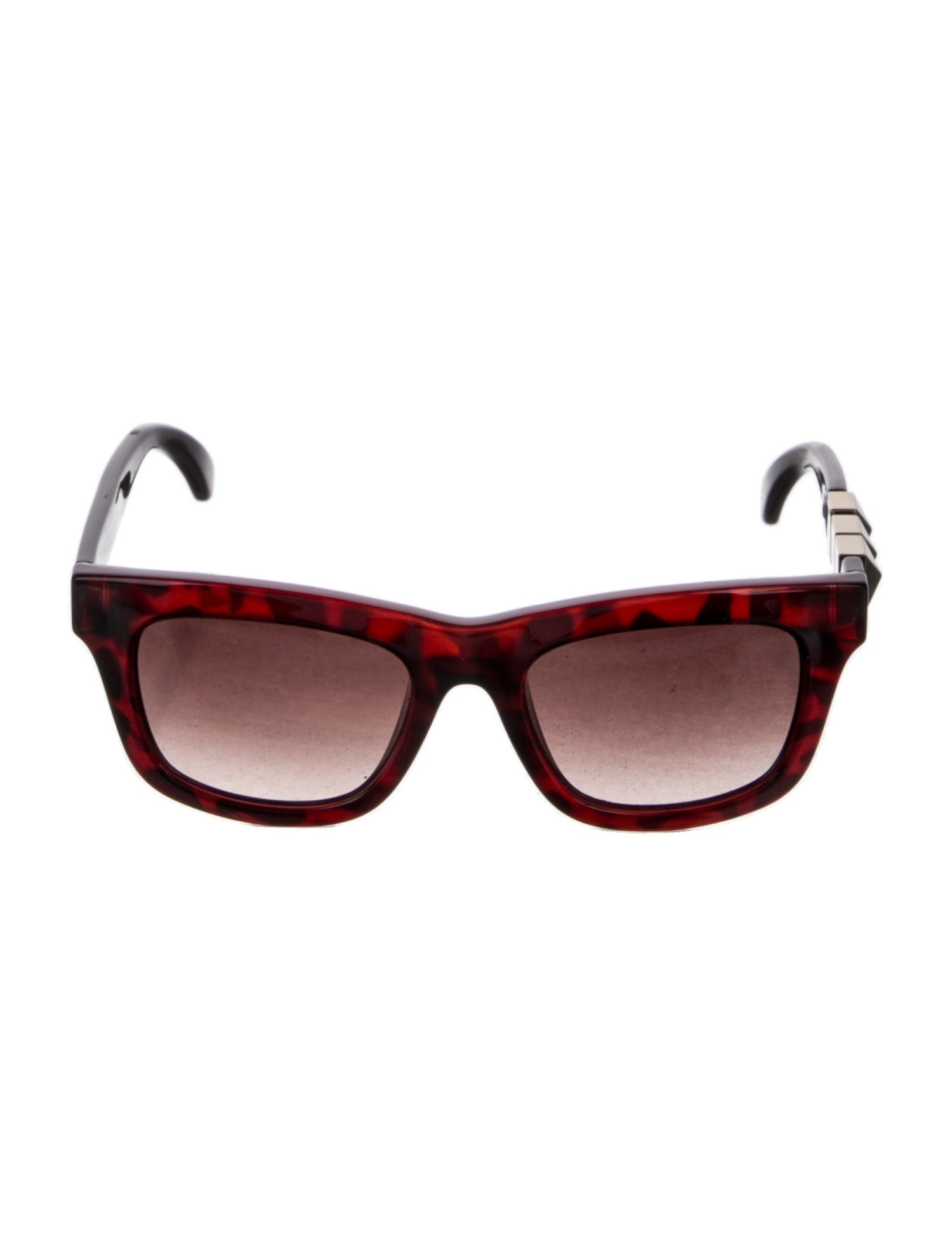 Valentino Rockstud Accents Wayfarer Sunglasses