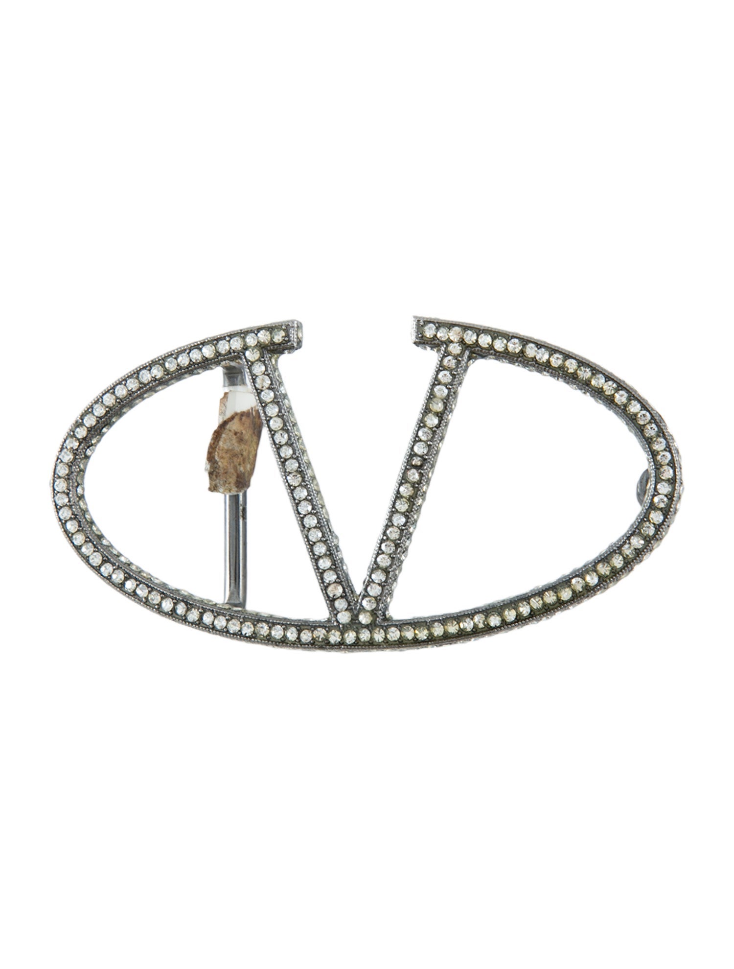 Valentino Valentino V Logo Belt Buckle