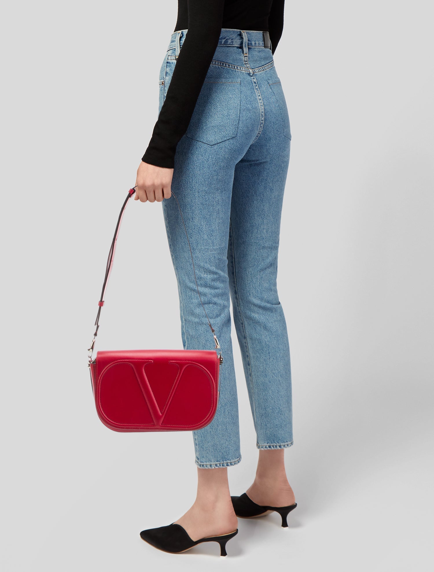 Valentino Leather Crossbody Bag