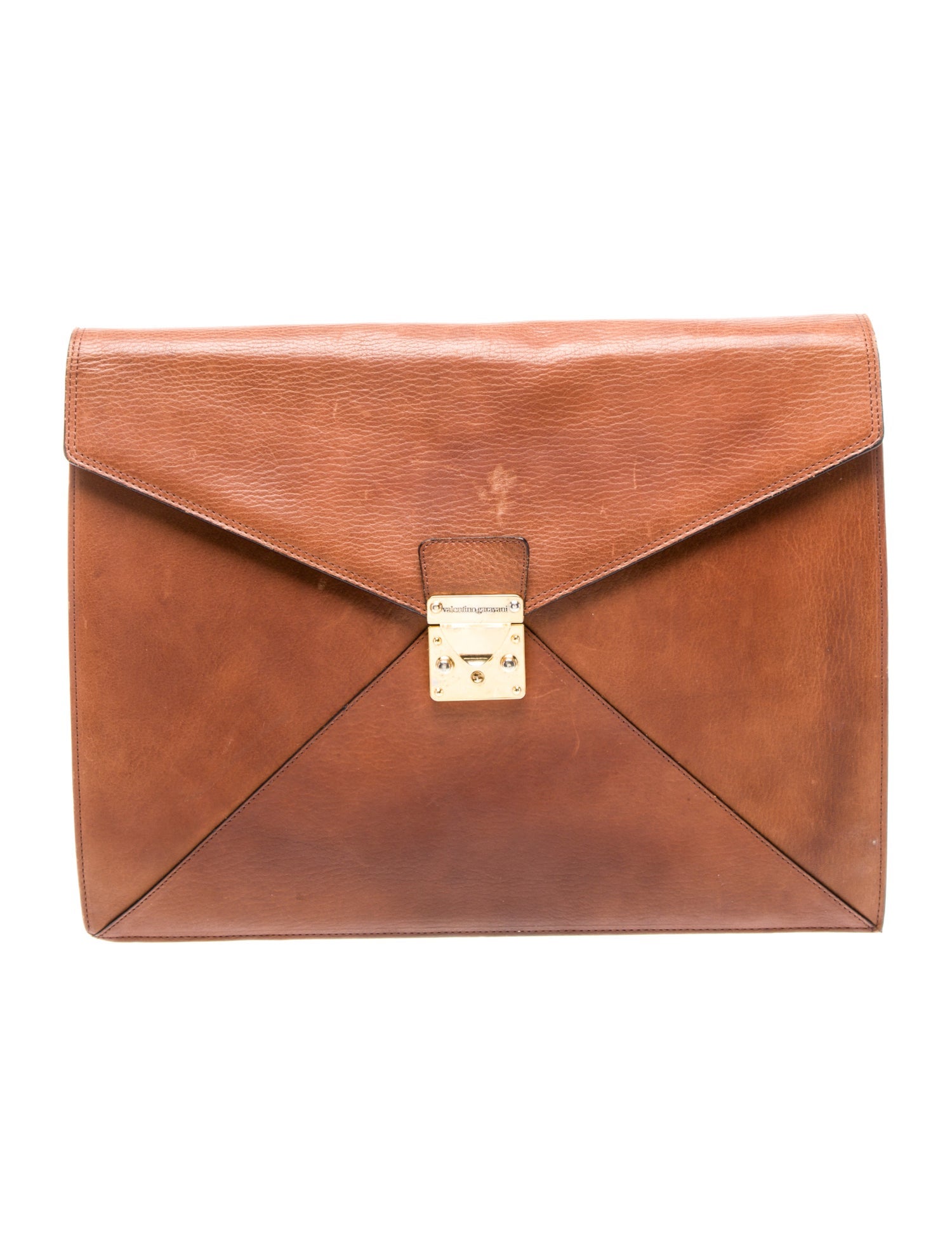 Valentino Leather Briefcase