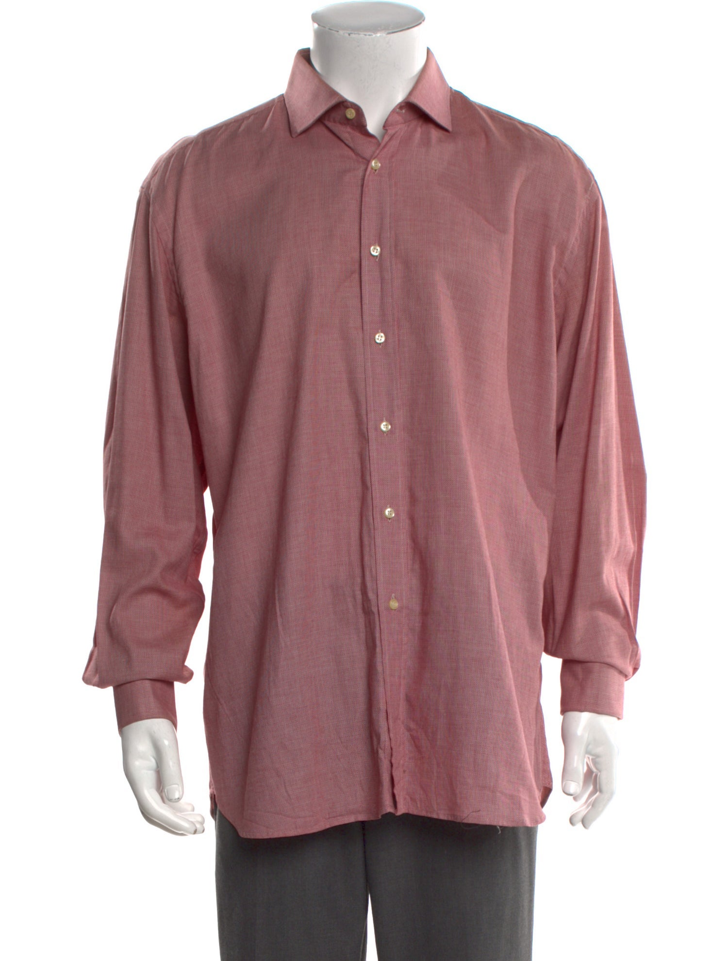Valentino Long Sleeve Dress Shirt