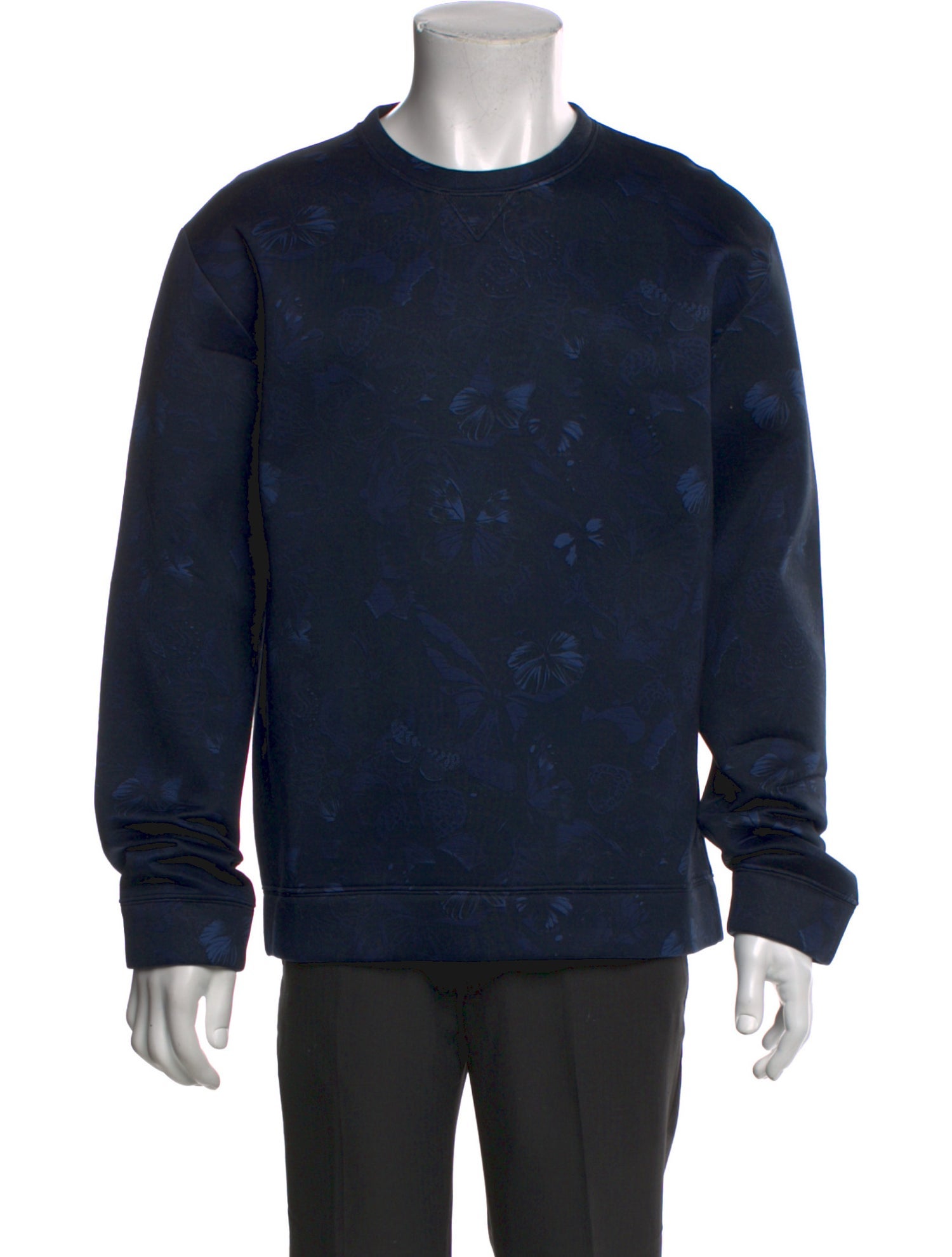 Valentino Rockstud Accents Crew Neck Cardigan