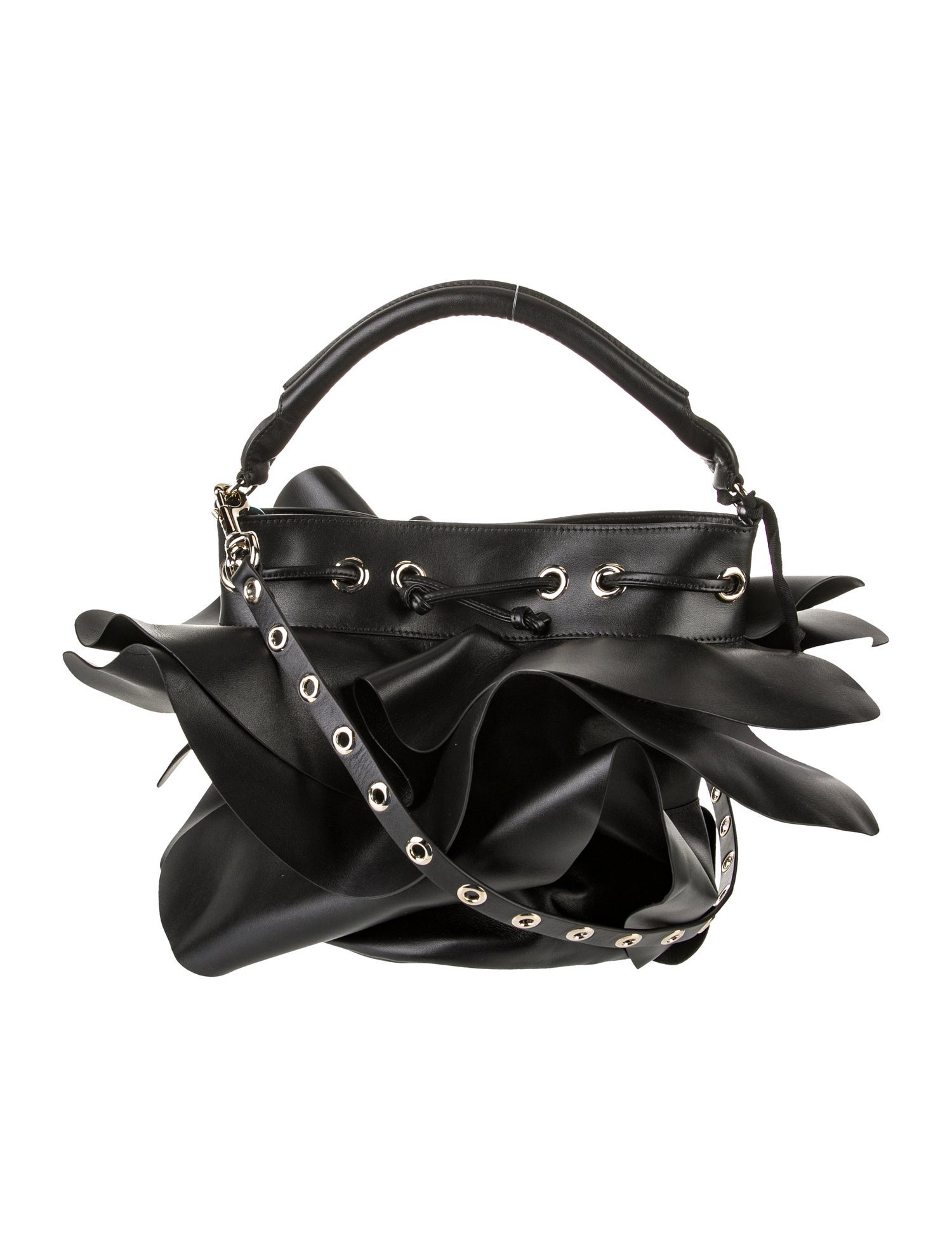 Red Valentino Leather Top Handle Bag