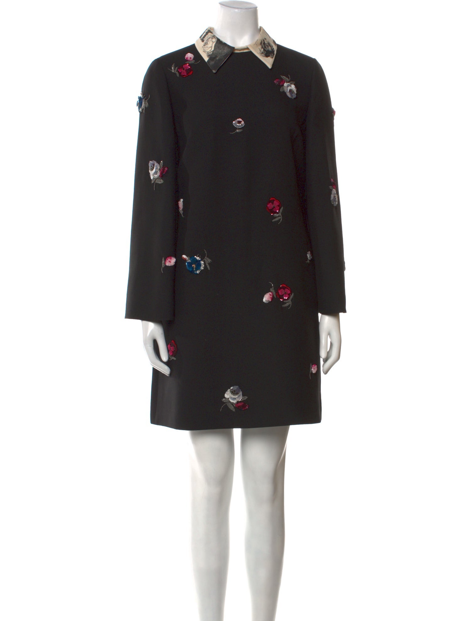 Valentino Virgin Wool Mini Dress