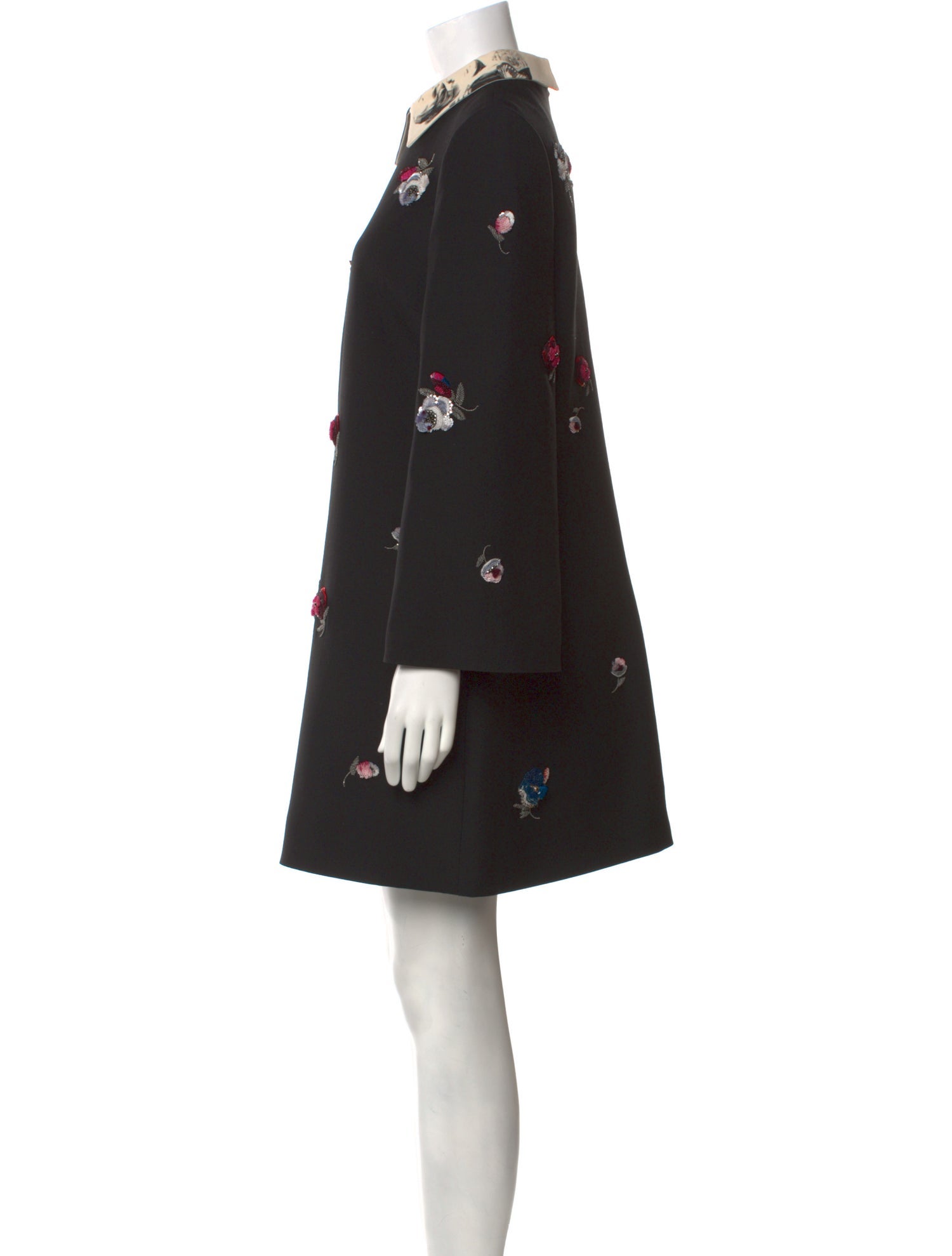 Valentino Virgin Wool Mini Dress