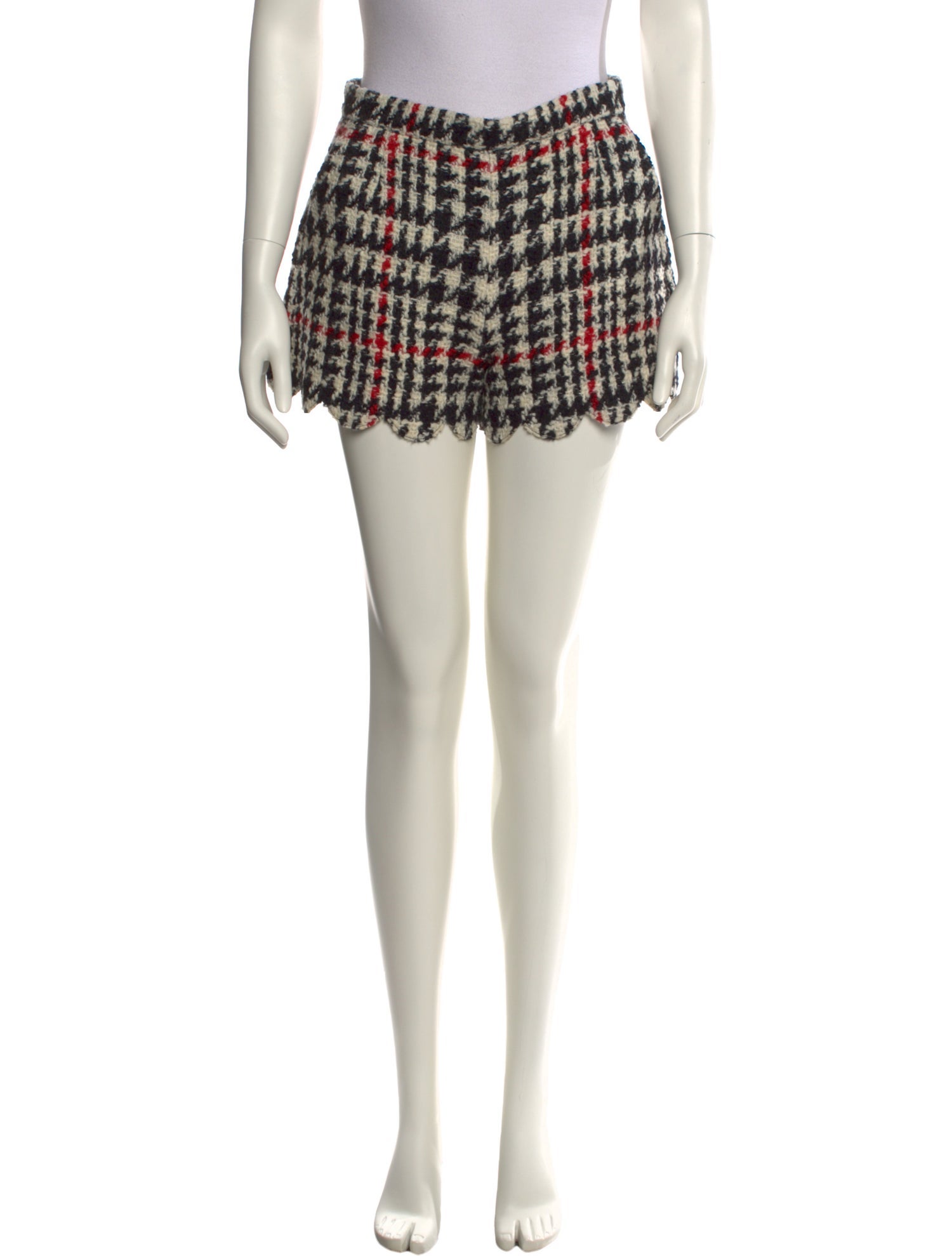 Valentino Virgin Wool Mini Shorts