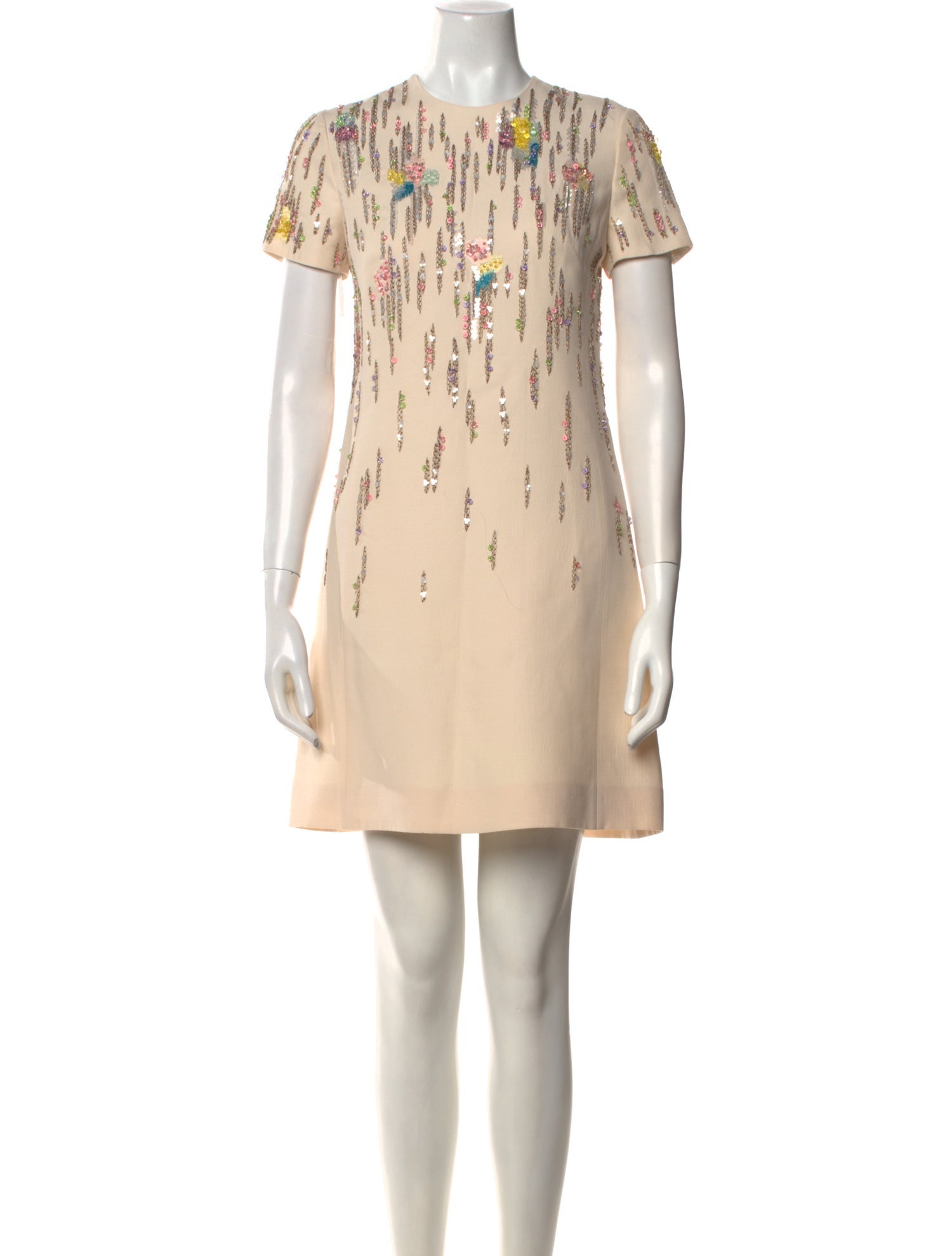 Valentino Virgin Wool Mini Dress