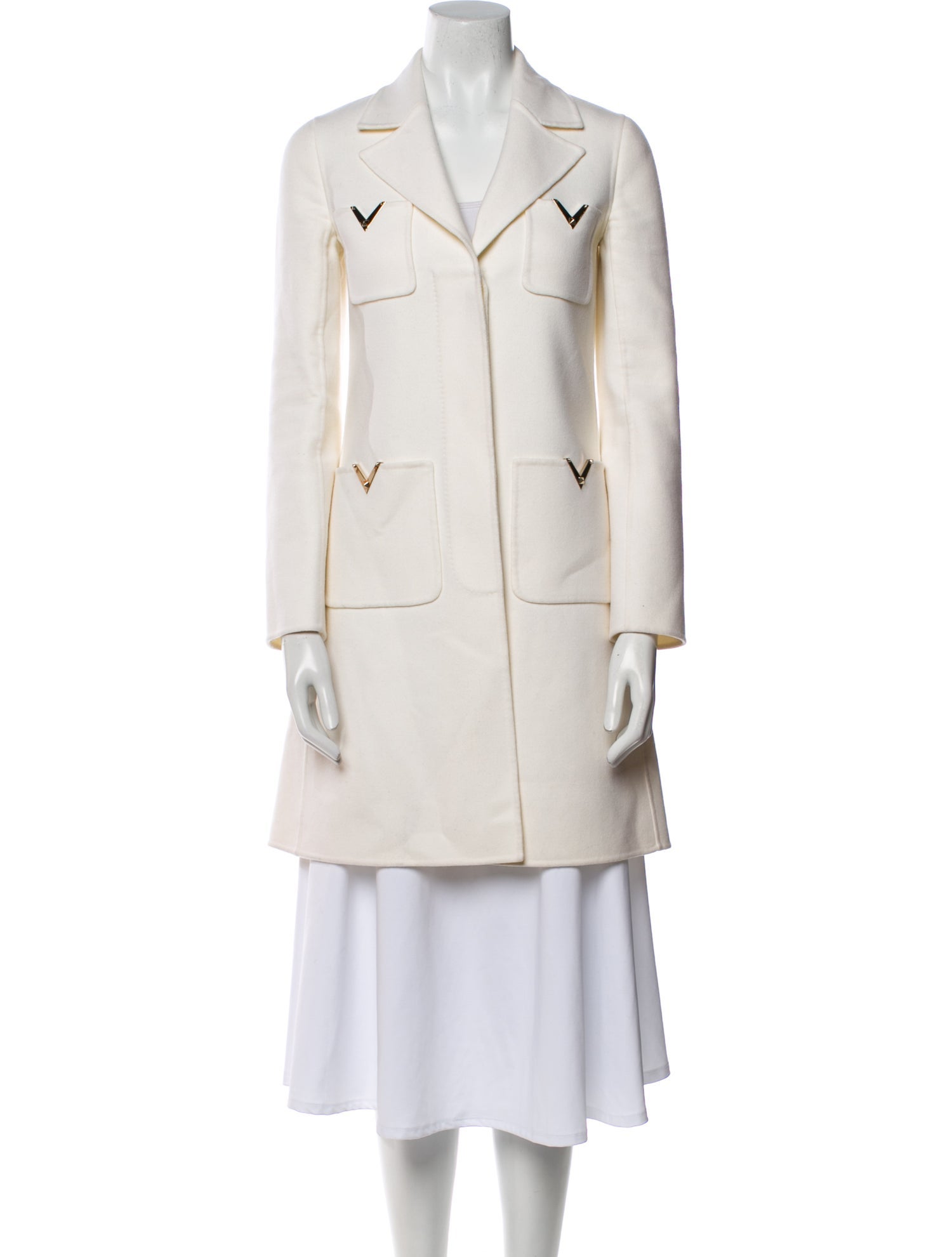 Valentino Virgin Wool Coat