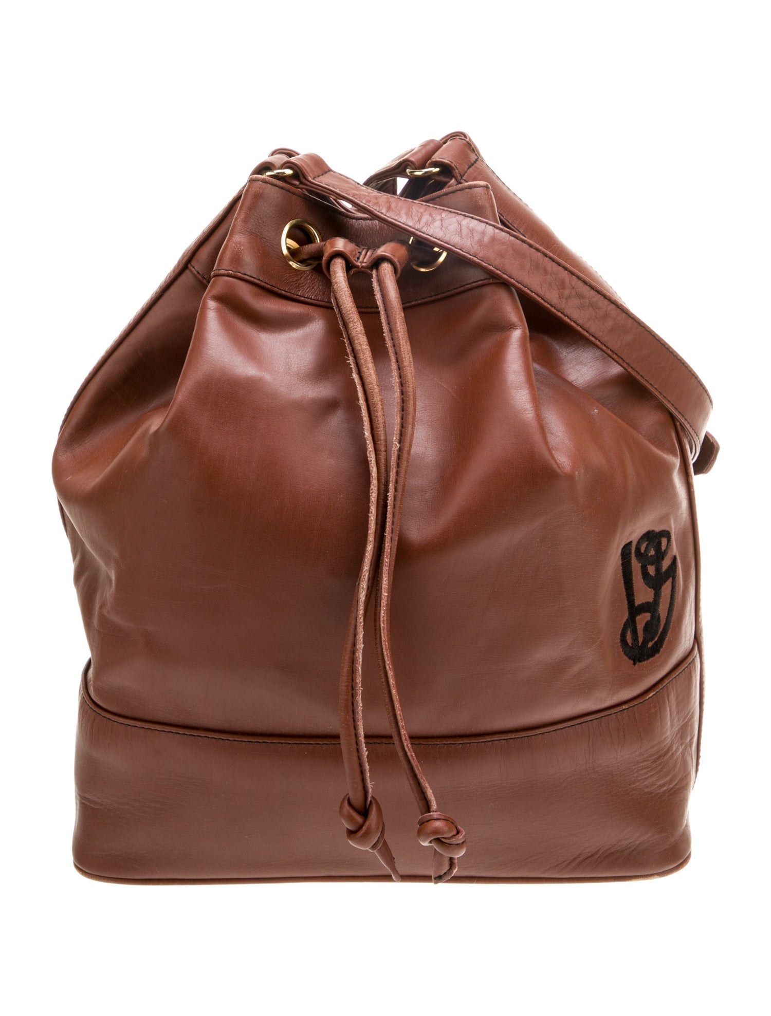 Valentino Leather Bucket Bag