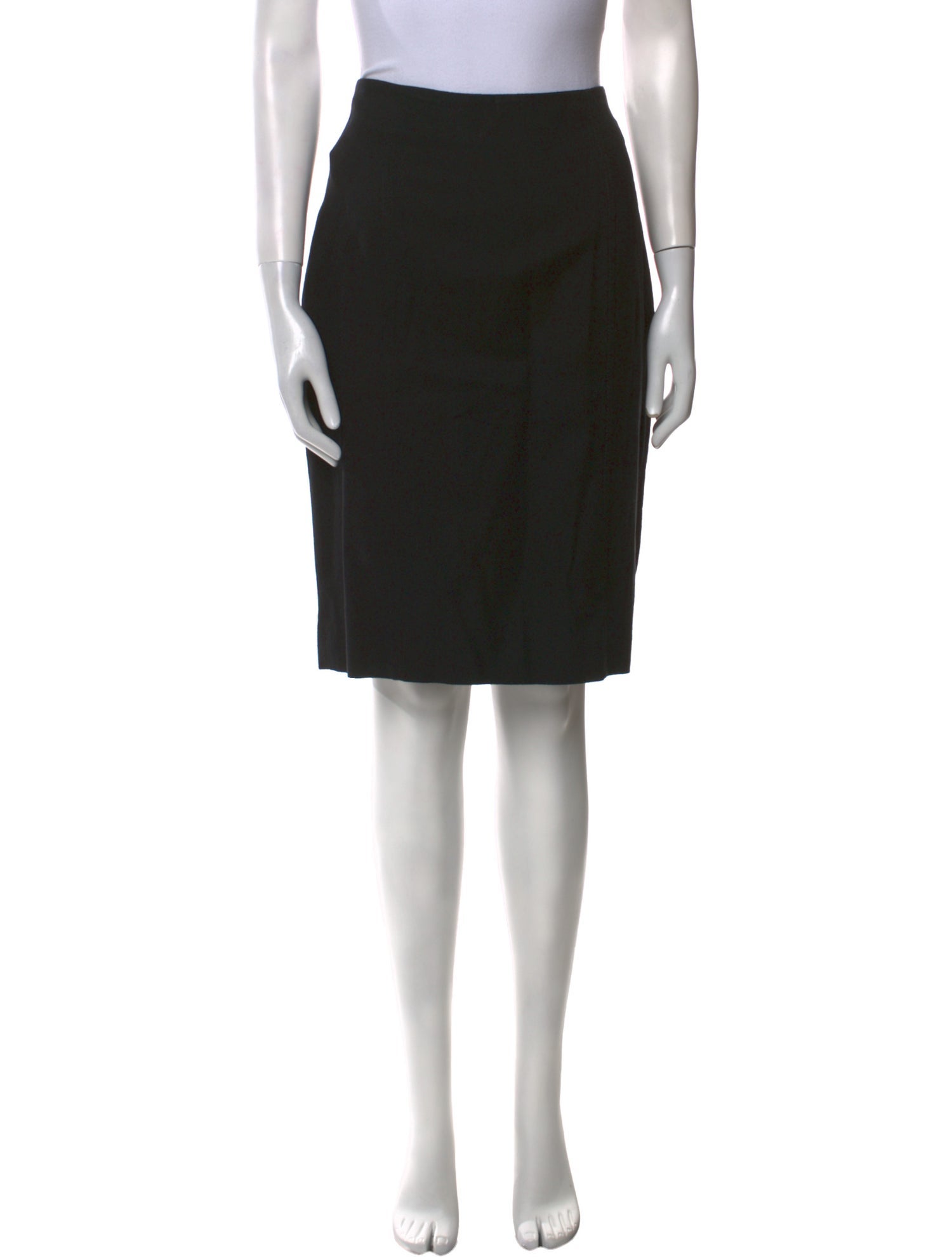 Valentino Bow Accents Knee-Length Skirt