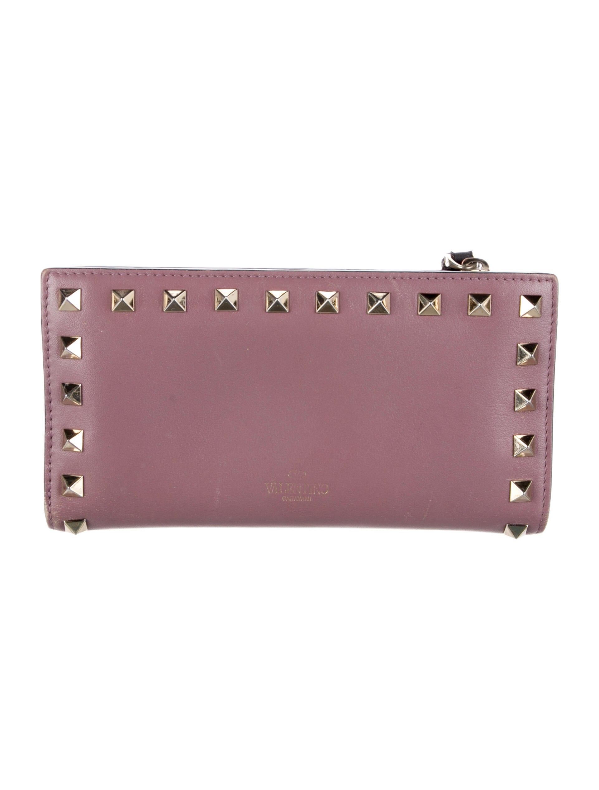 Valentino Leather Continental Wallet