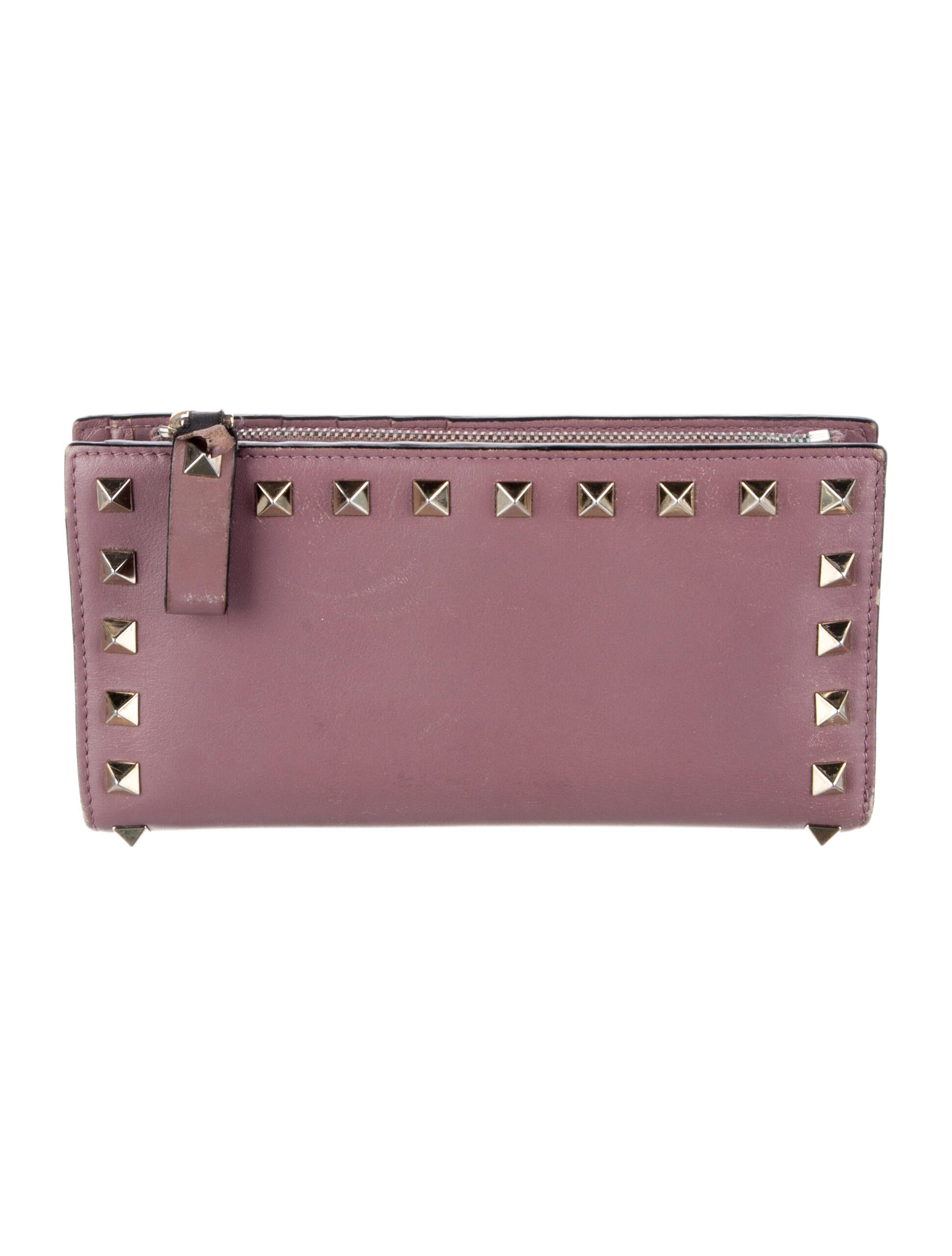 Valentino Leather Continental Wallet