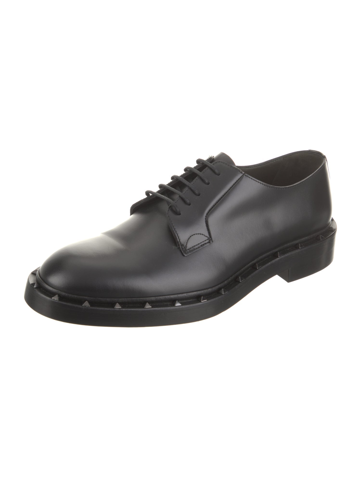 Valentino Leather Derby Shoes