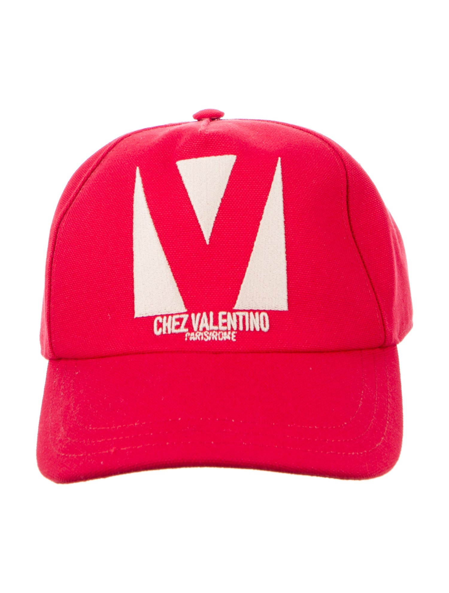 Valentino Logo Embroidered Cap