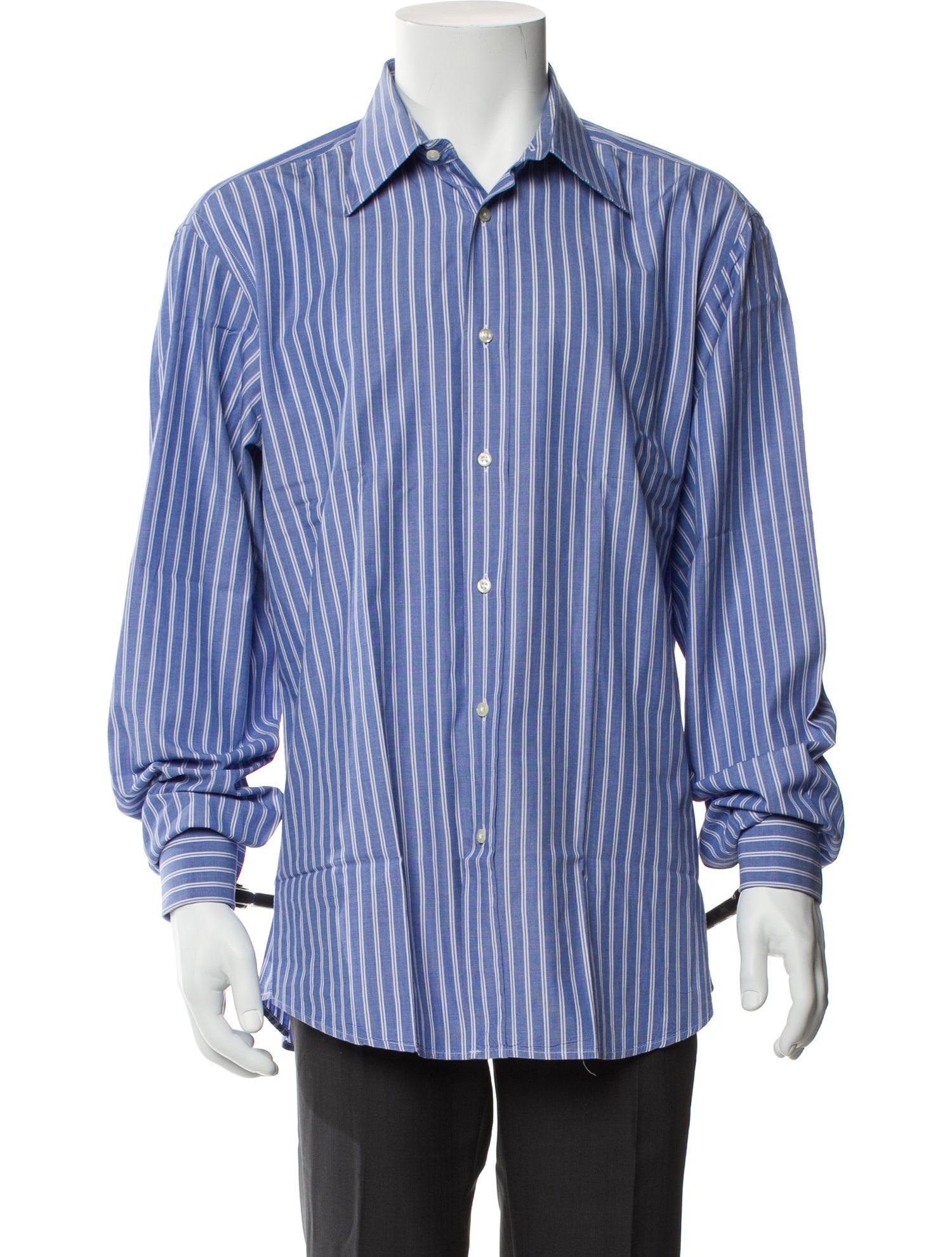 Valentino Striped Long Sleeve Shirt