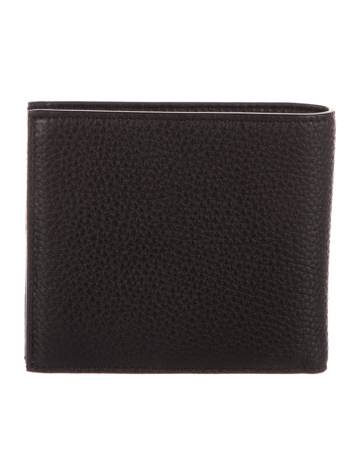 Valentino Leather Bifold Wallet w/ Tags