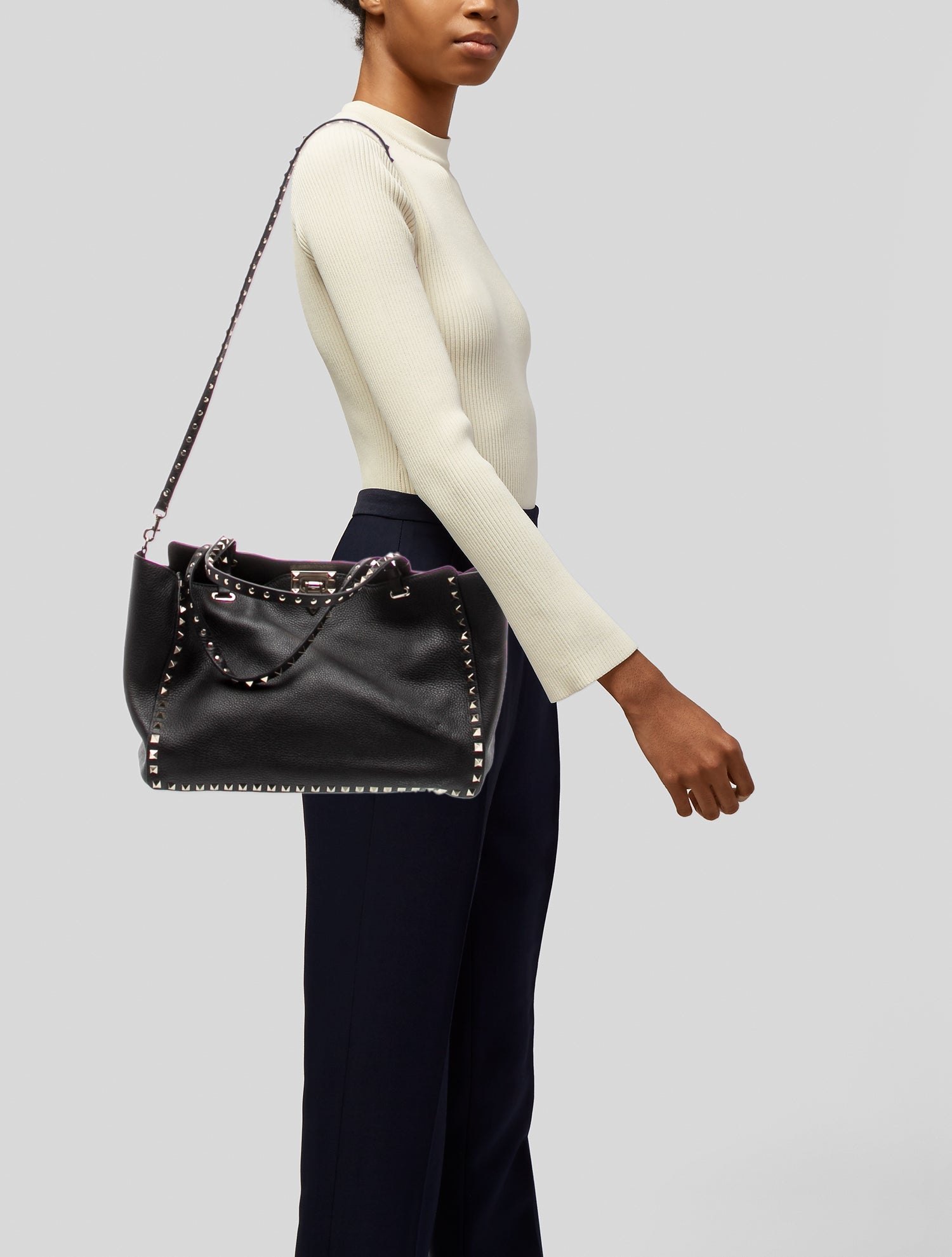 Valentino Rockstud Tote