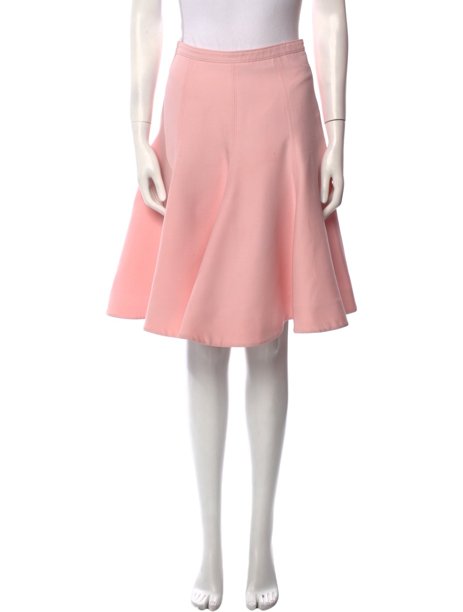 Valentino Virgin Wool Knee-Length Skirt