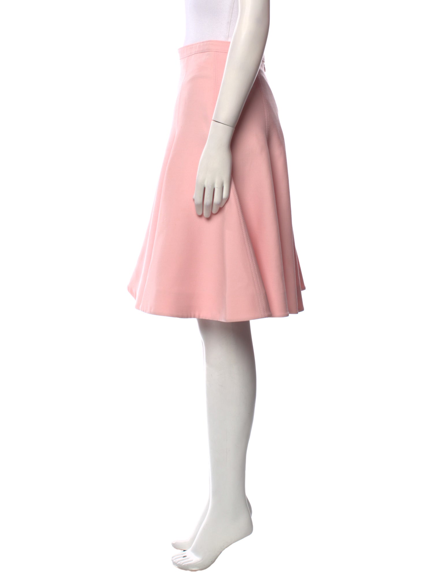 Valentino Virgin Wool Knee-Length Skirt