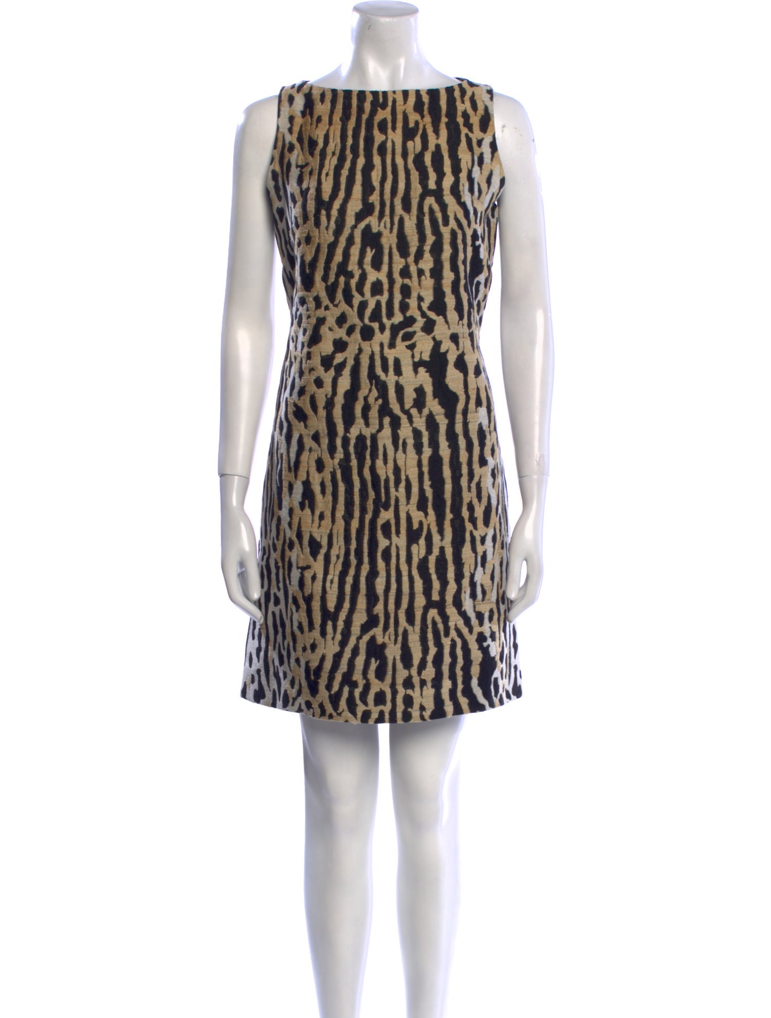 Valentino Animal Print Mini Dress