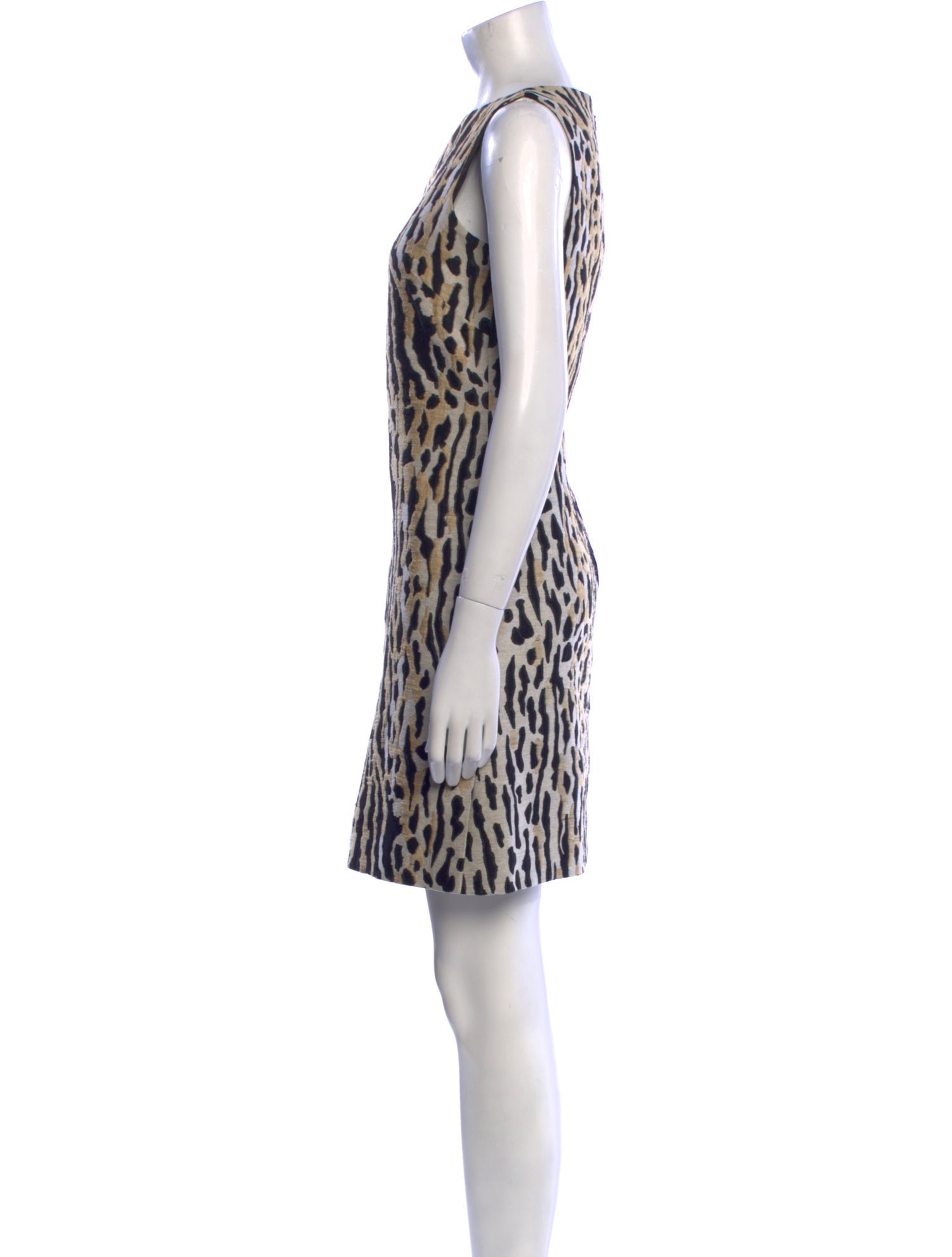 Valentino Animal Print Mini Dress