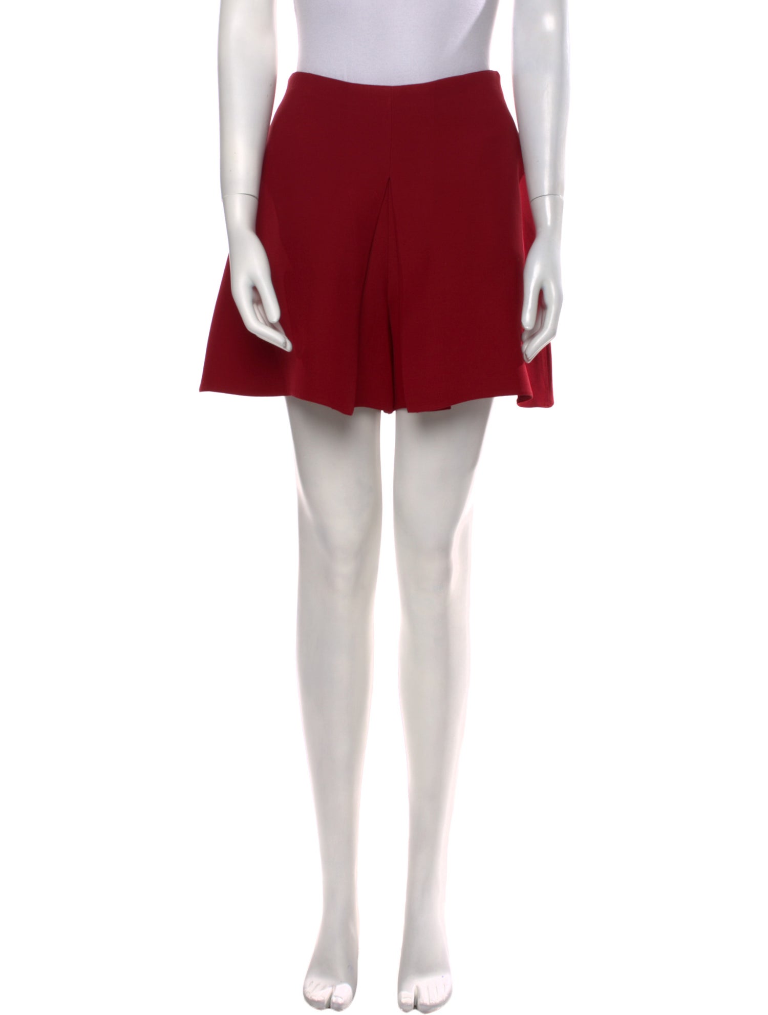 Valentino Virgin Wool Mini Shorts