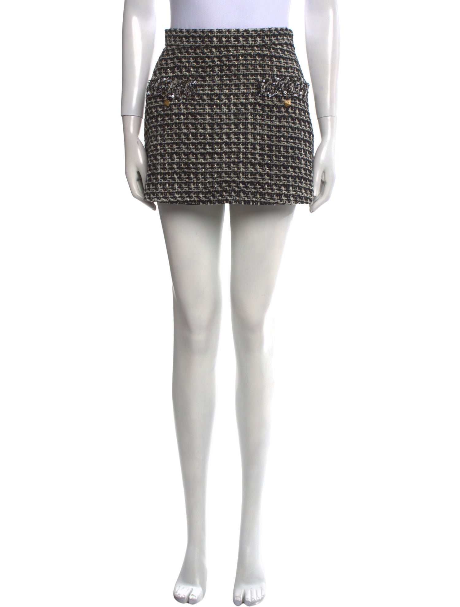 Valentino Virgin Wool Mini Shorts w/ Tags