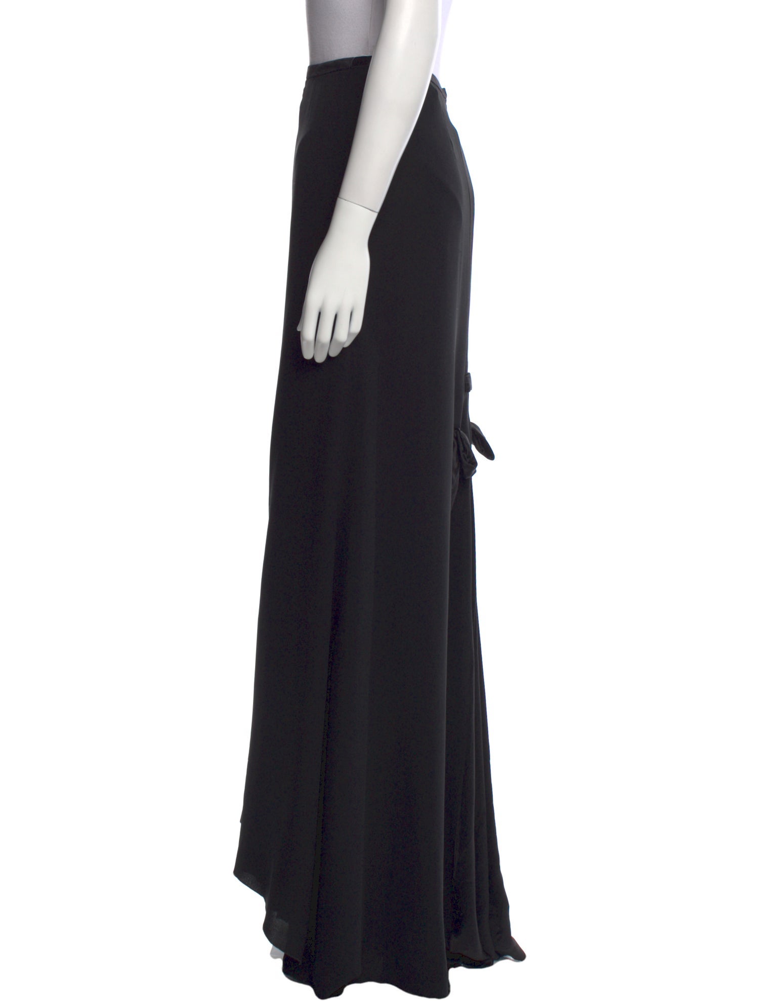 Valentino Silk Long Skirt