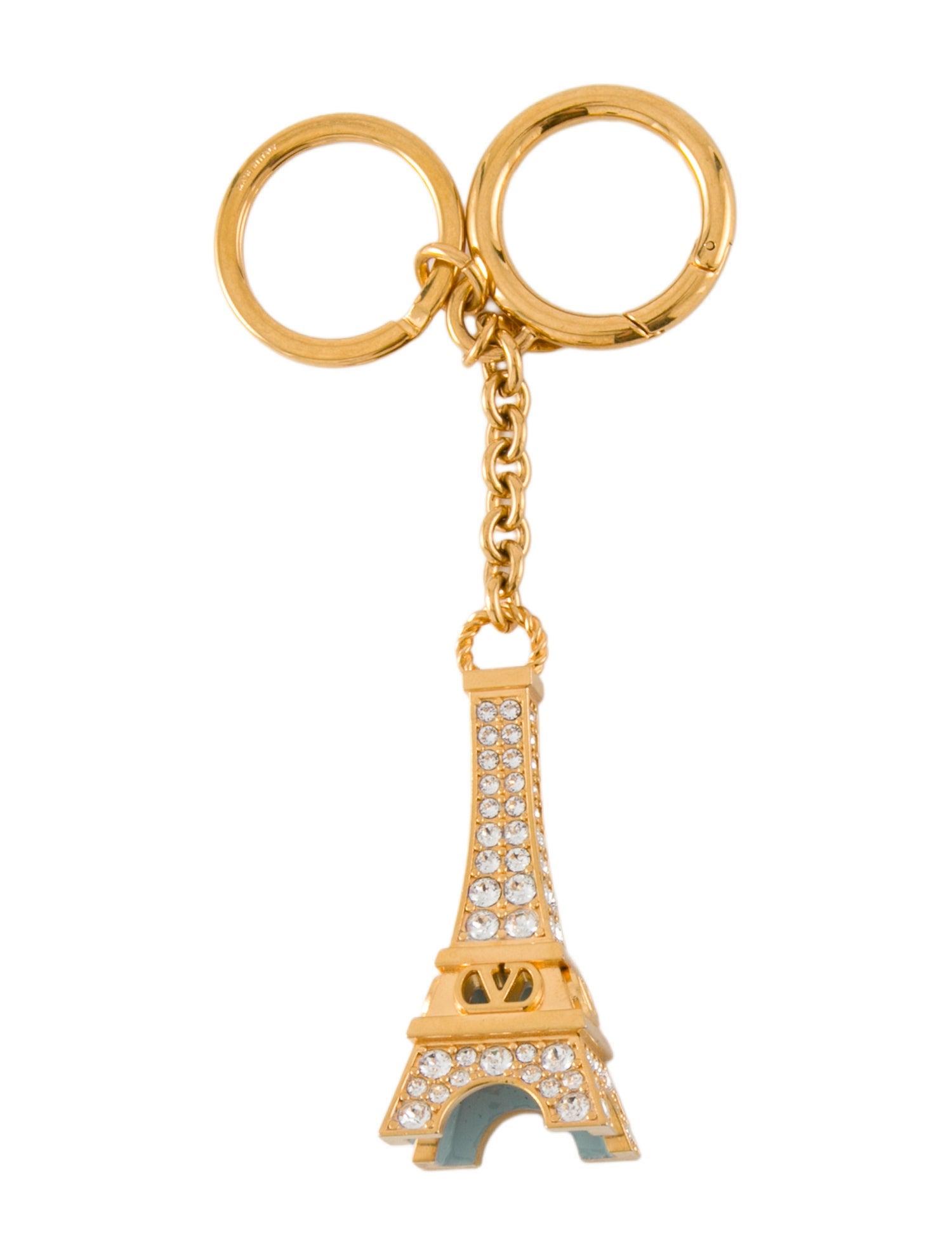 Valentino Eiffel Tower Keychain
