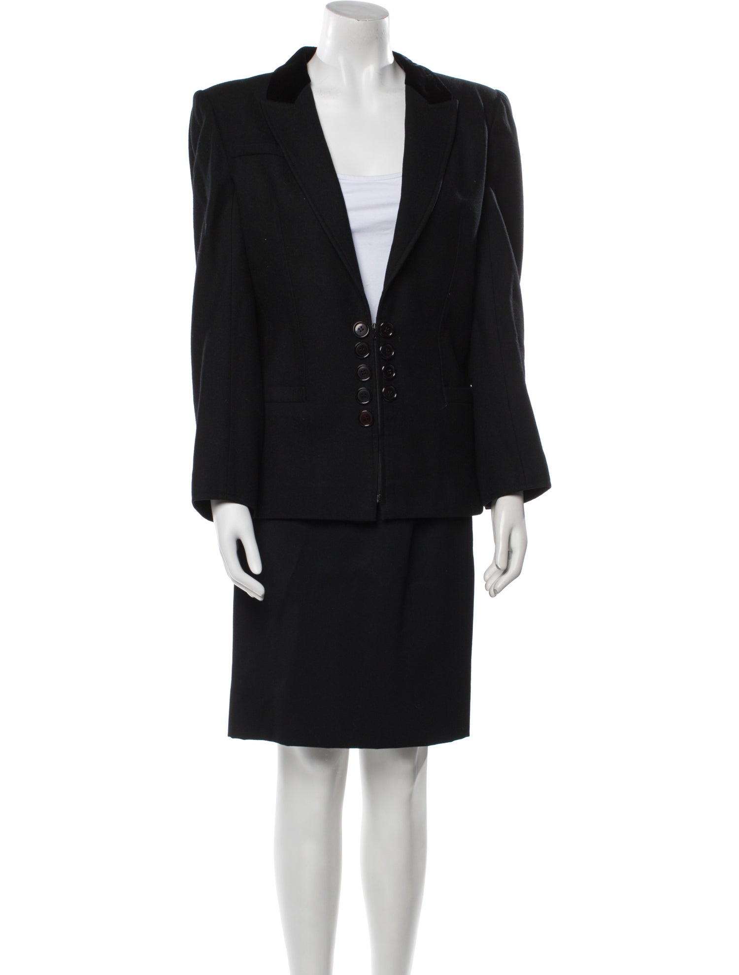 Valentino Late 1980's - Early 1990's Skirt Suit
