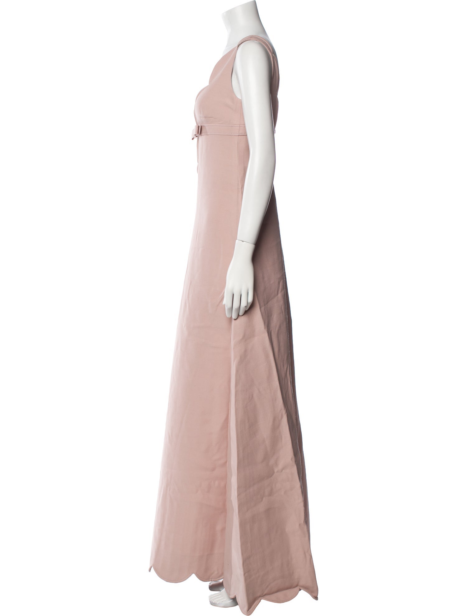 Valentino Virgin Wool Long Dress
