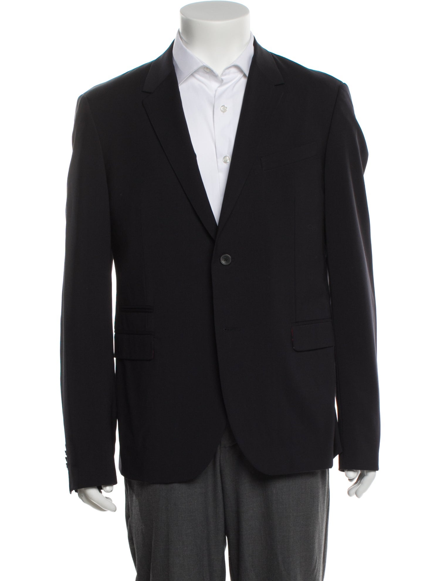 Valentino Virgin Wool Peacoat