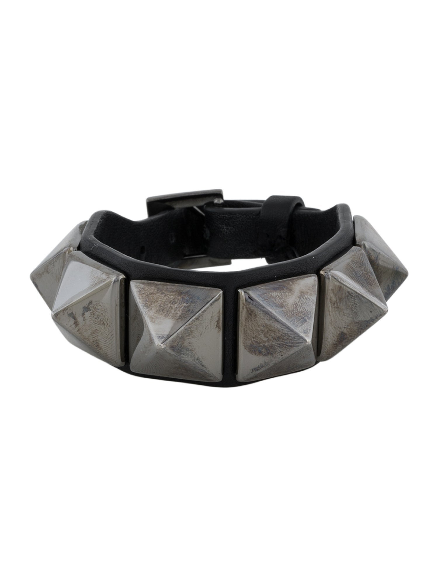 Valentino Leather Va Va Voom Wrap Bracelet