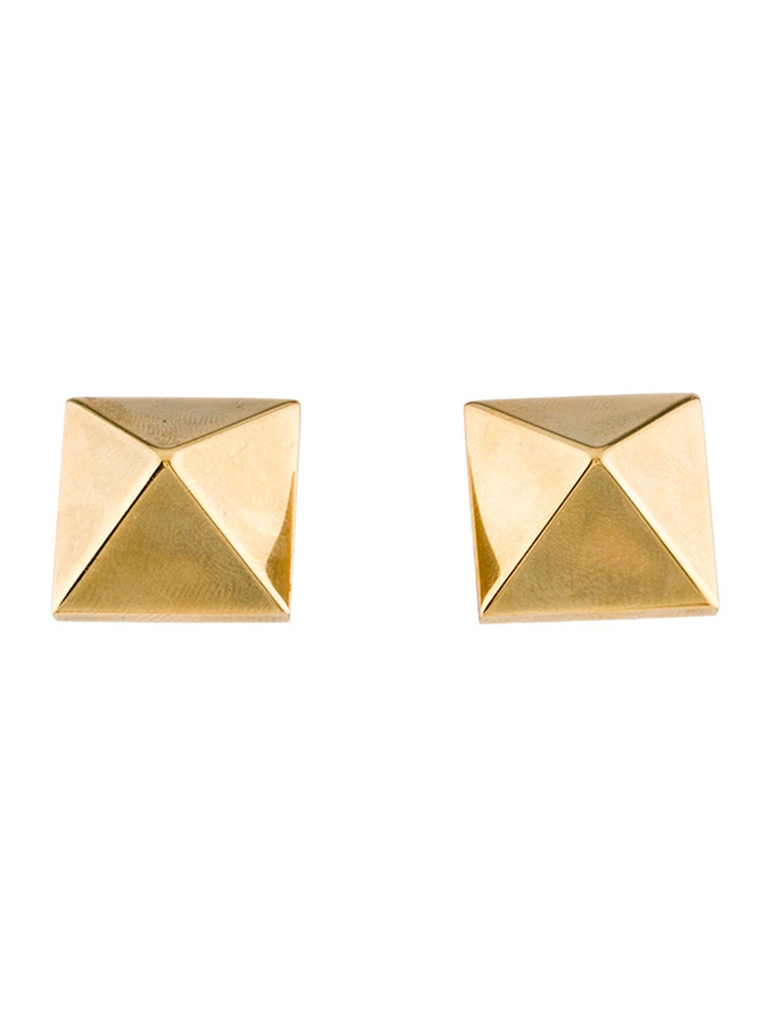 Valentino Pyramid Rockstud Earrings