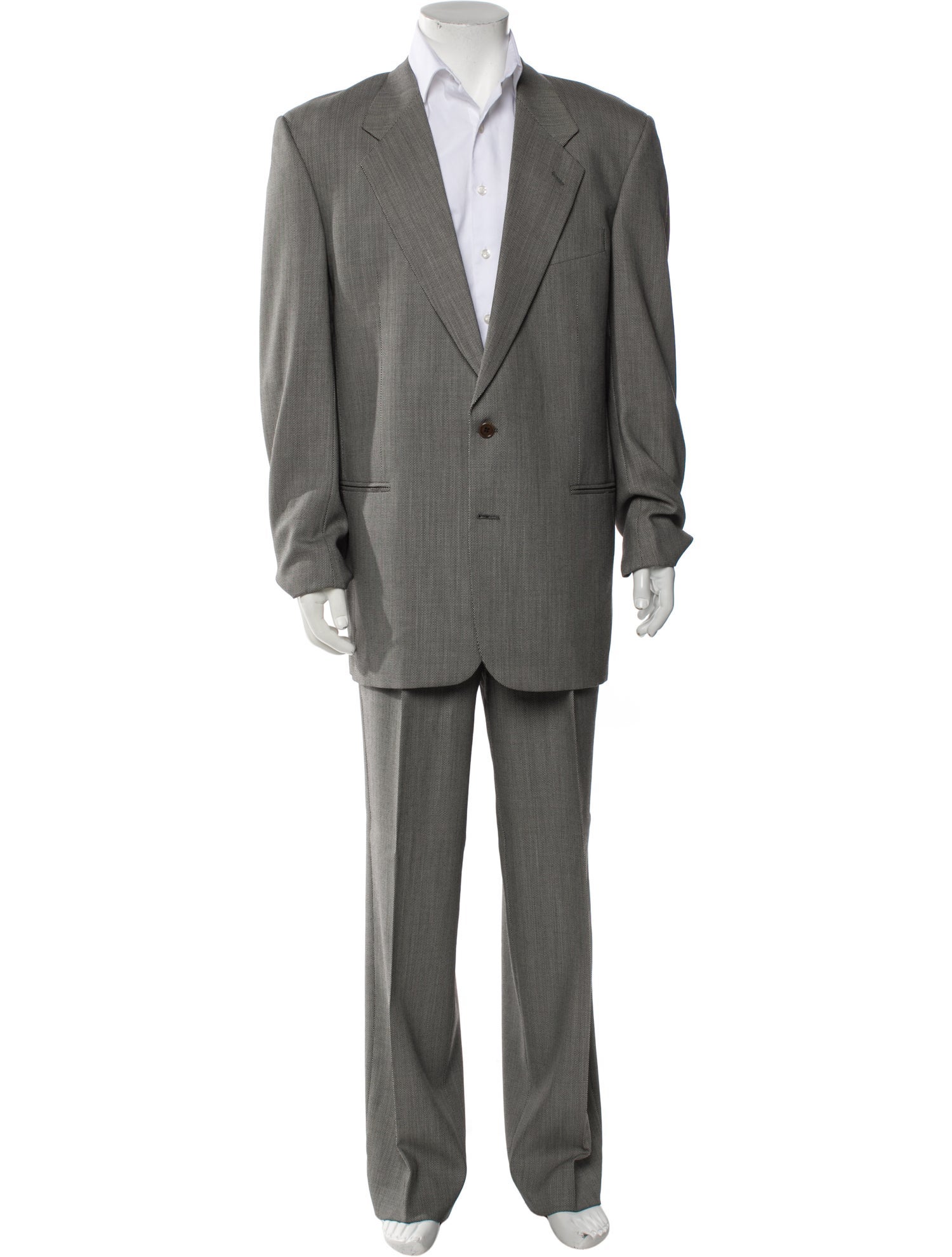 Valentino Virgin Wool Two-Piece Suit