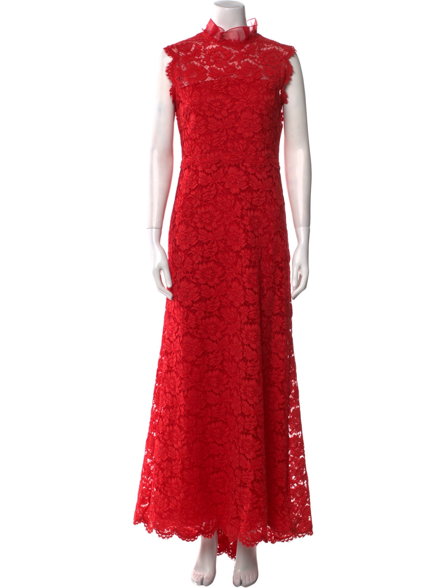 Valentino Lace Long Dress - Pink Dresses, Clothing - VAL541417 | The  RealReal