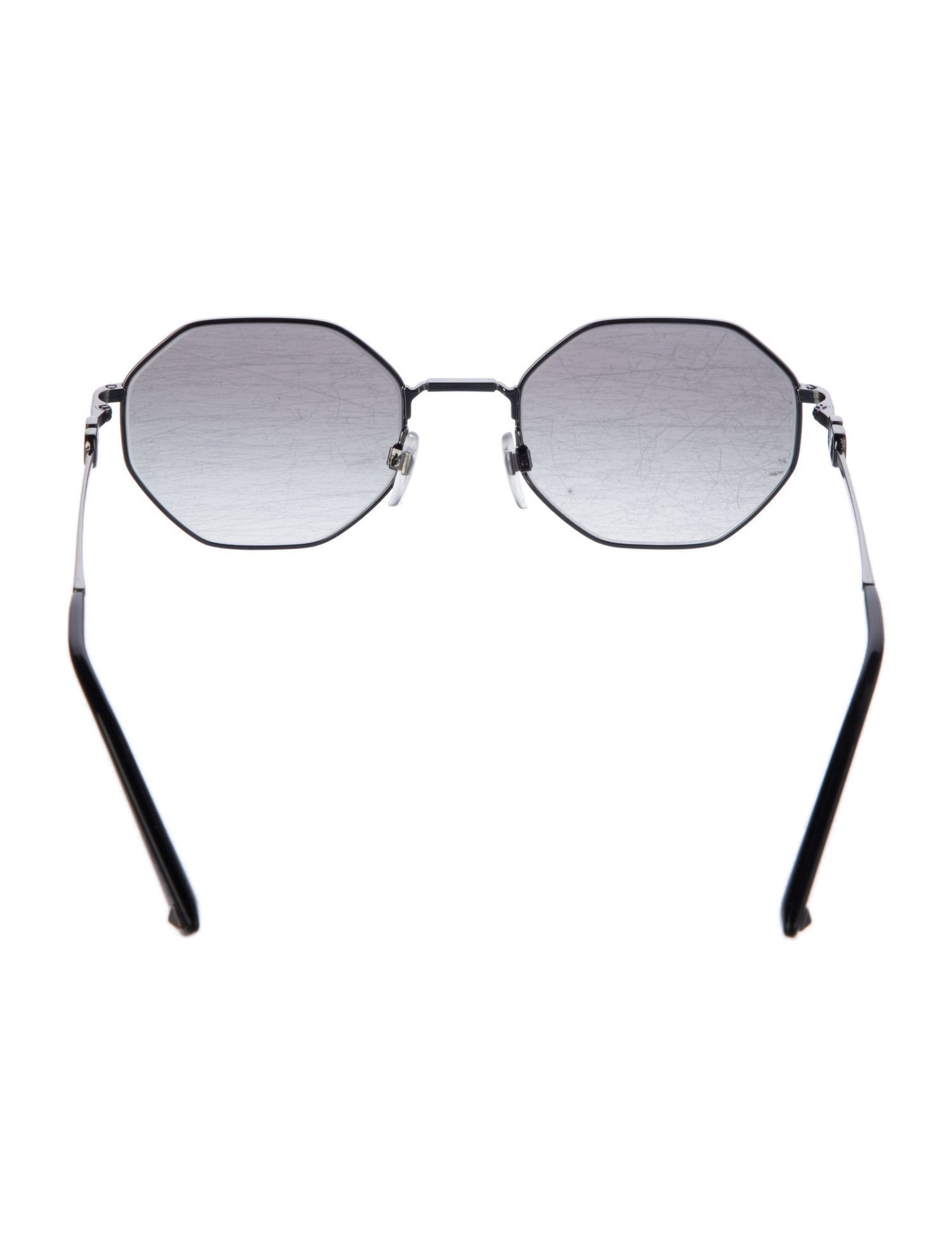 Valentino V Logo Round Sunglasses