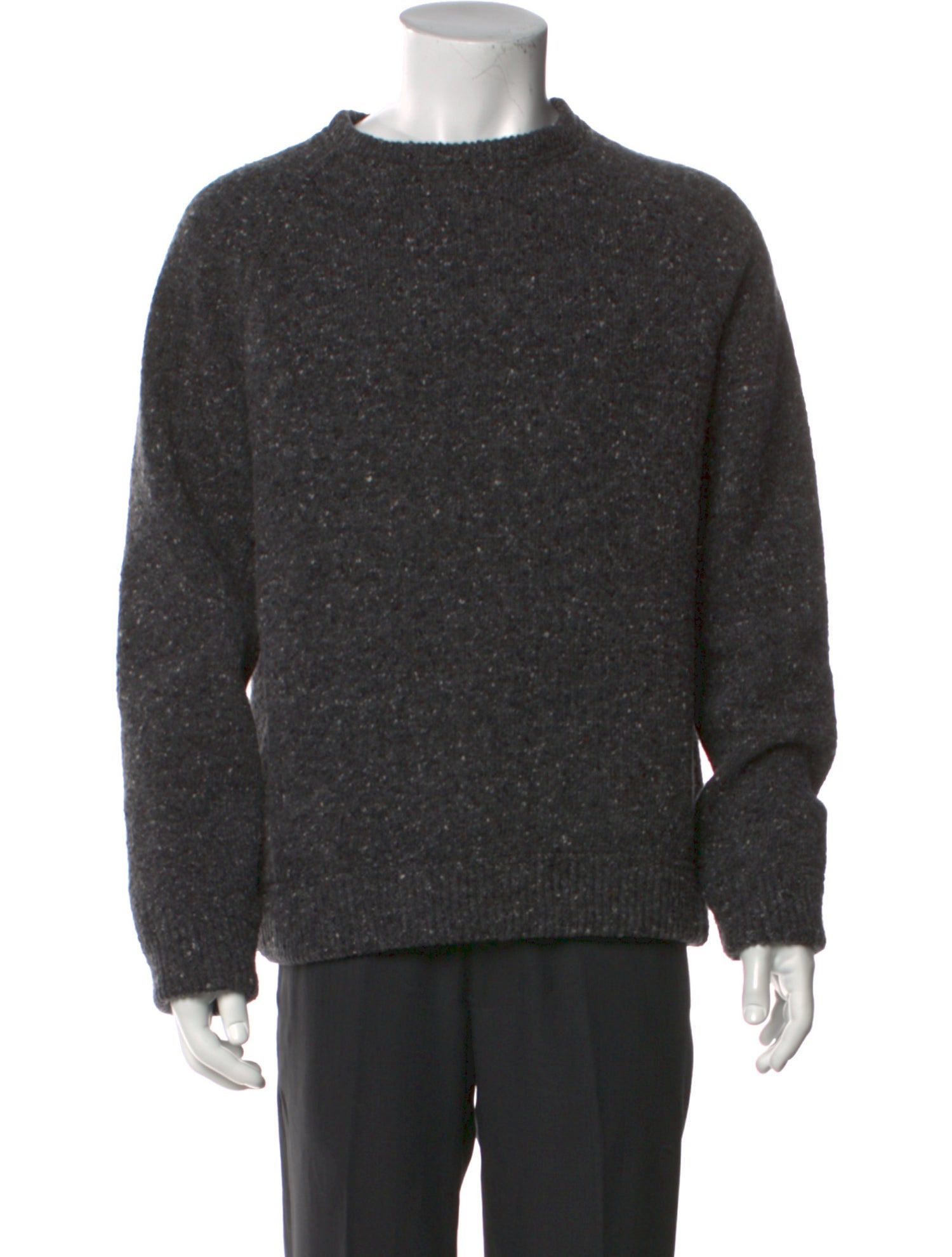 Valentino Virgin Wool Crew Neck Pullover