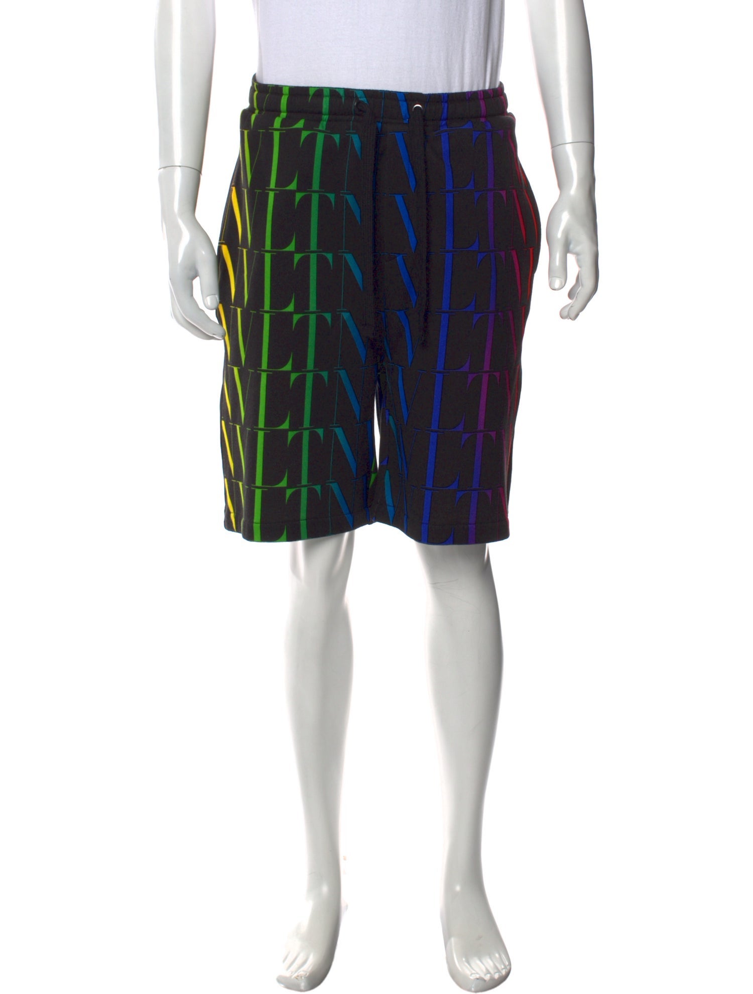 Valentino Printed Jogger Shorts w/ Tags