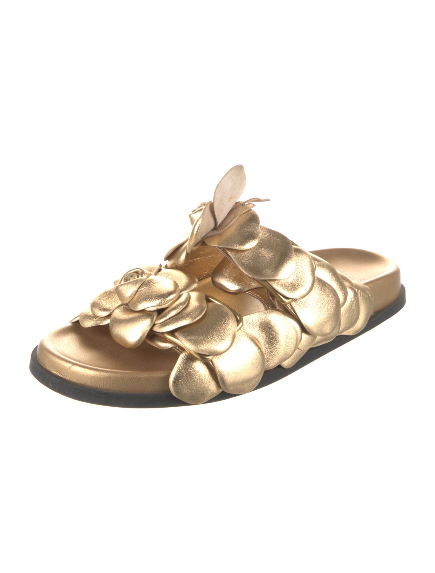 Valentino Leather Slides