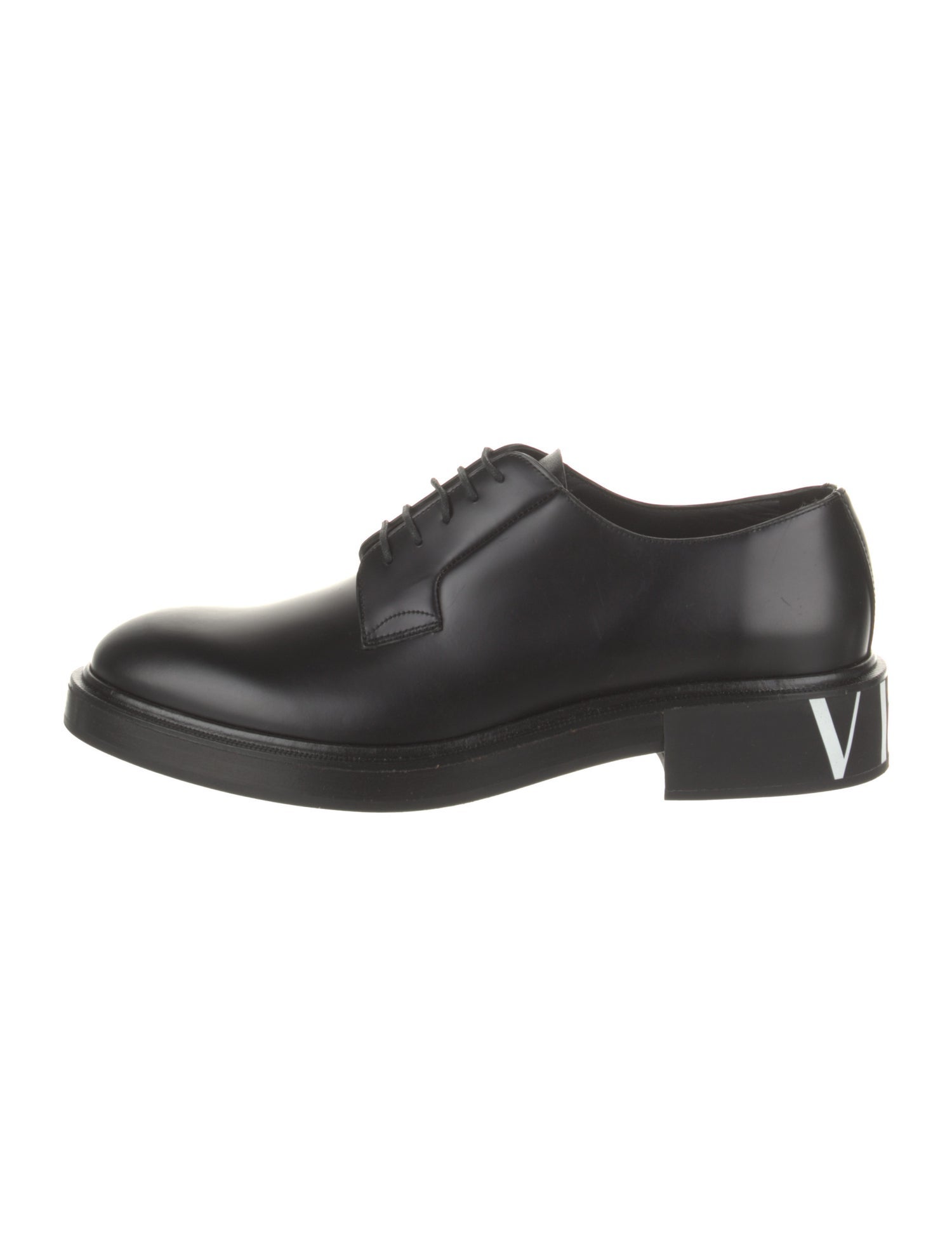 Valentino Leather Derby Shoes