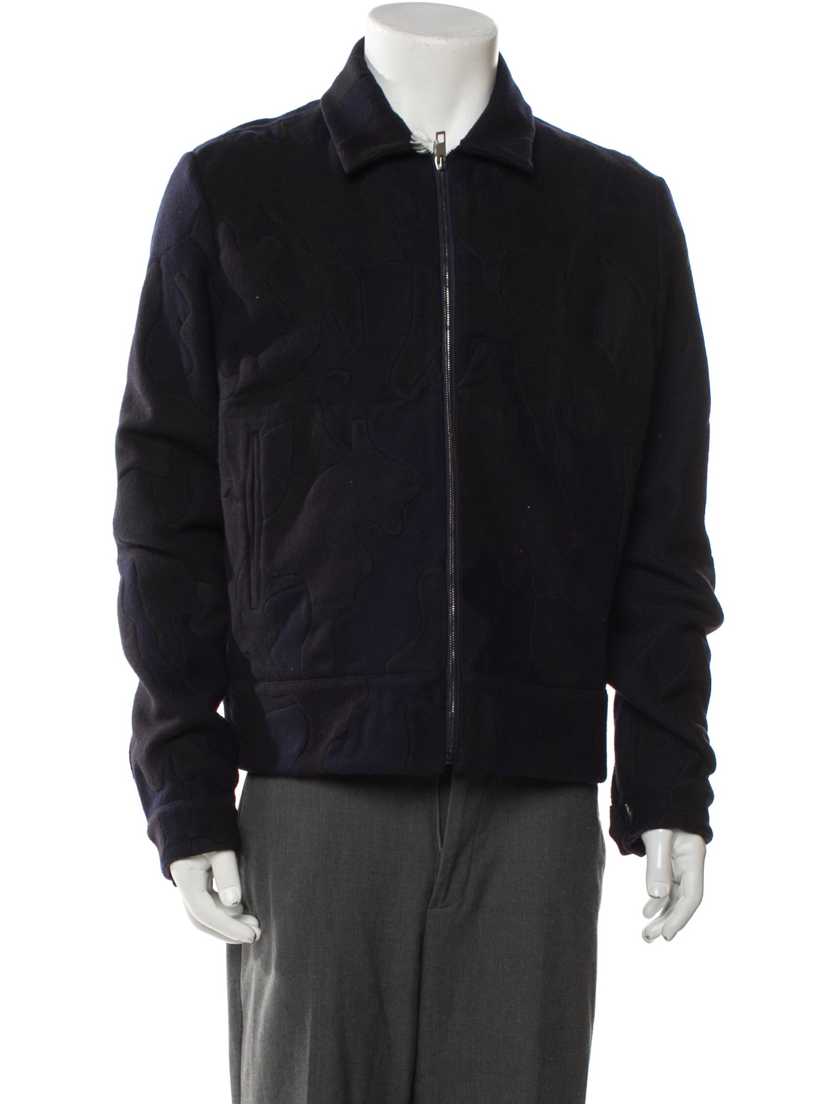 Valentino Virgin Wool Bomber Jacket w/ Tags