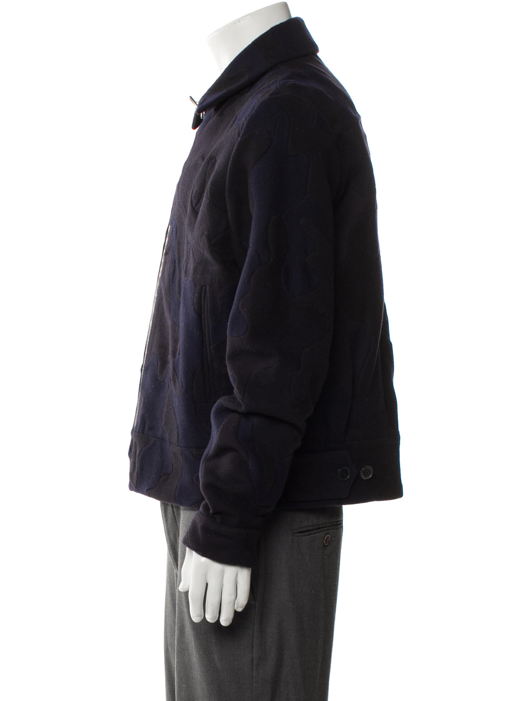 Valentino Virgin Wool Bomber Jacket w/ Tags