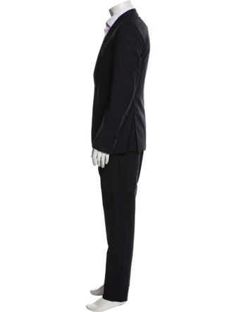 Valentino Solid Wool Two Piece Suit Set